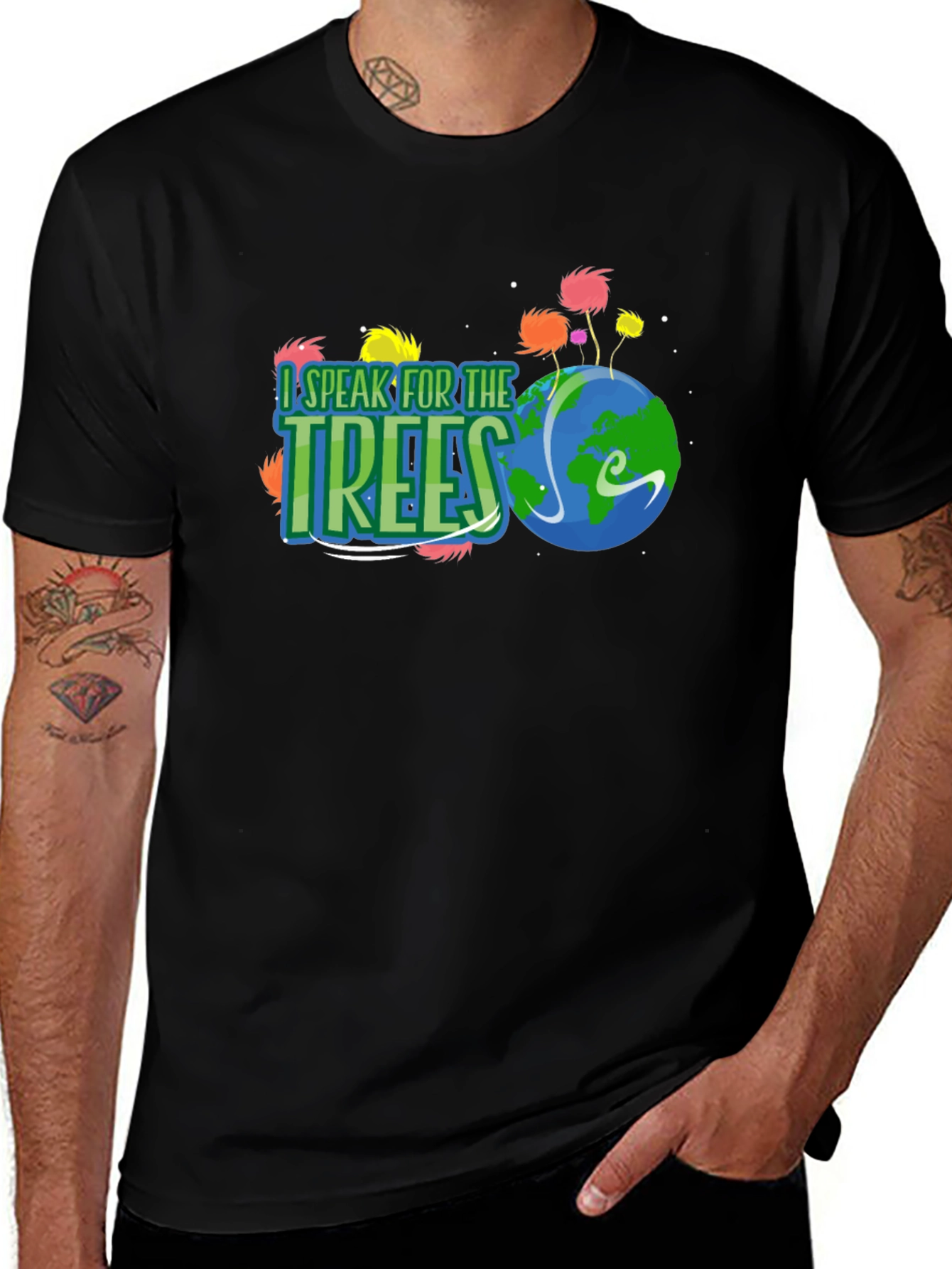 Variant 11 of I Speak for the Trees T-Shirt Lorax Earth Day