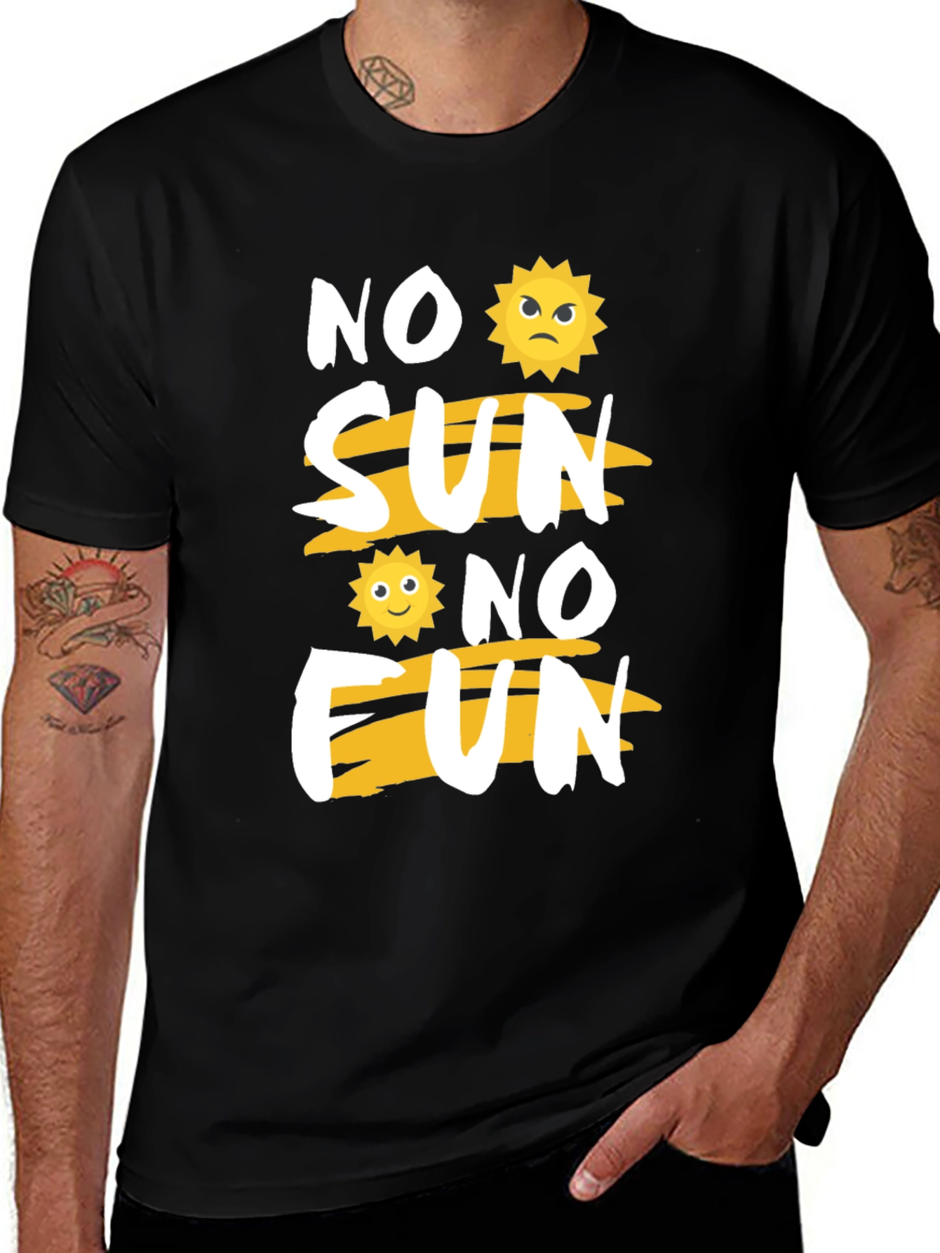 Variant 15 of No Sun No Fun Graphic T-Shirt