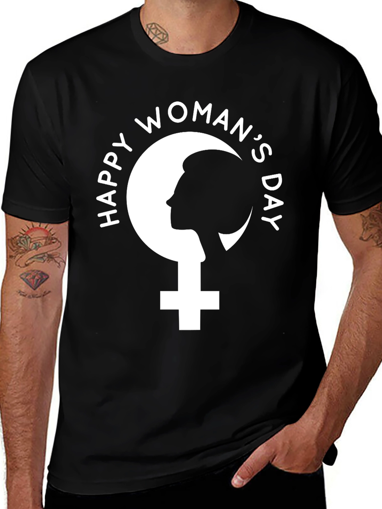 Variant 15 of Happy Woman's Day T-Shirt