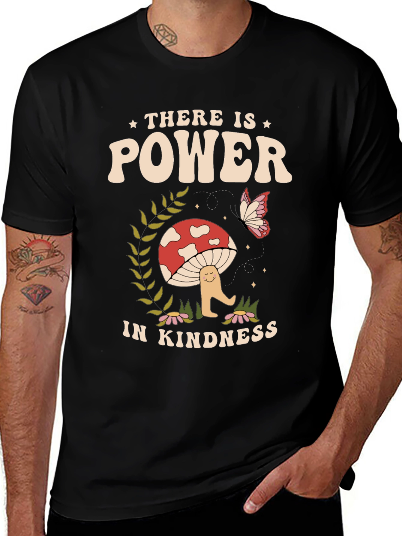 Variant 19 of Kindness Power Graphic Tee