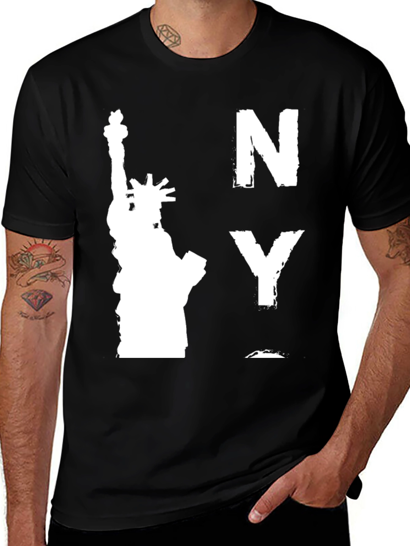 Variant 2 of NY Statue of Liberty Graphic Tee