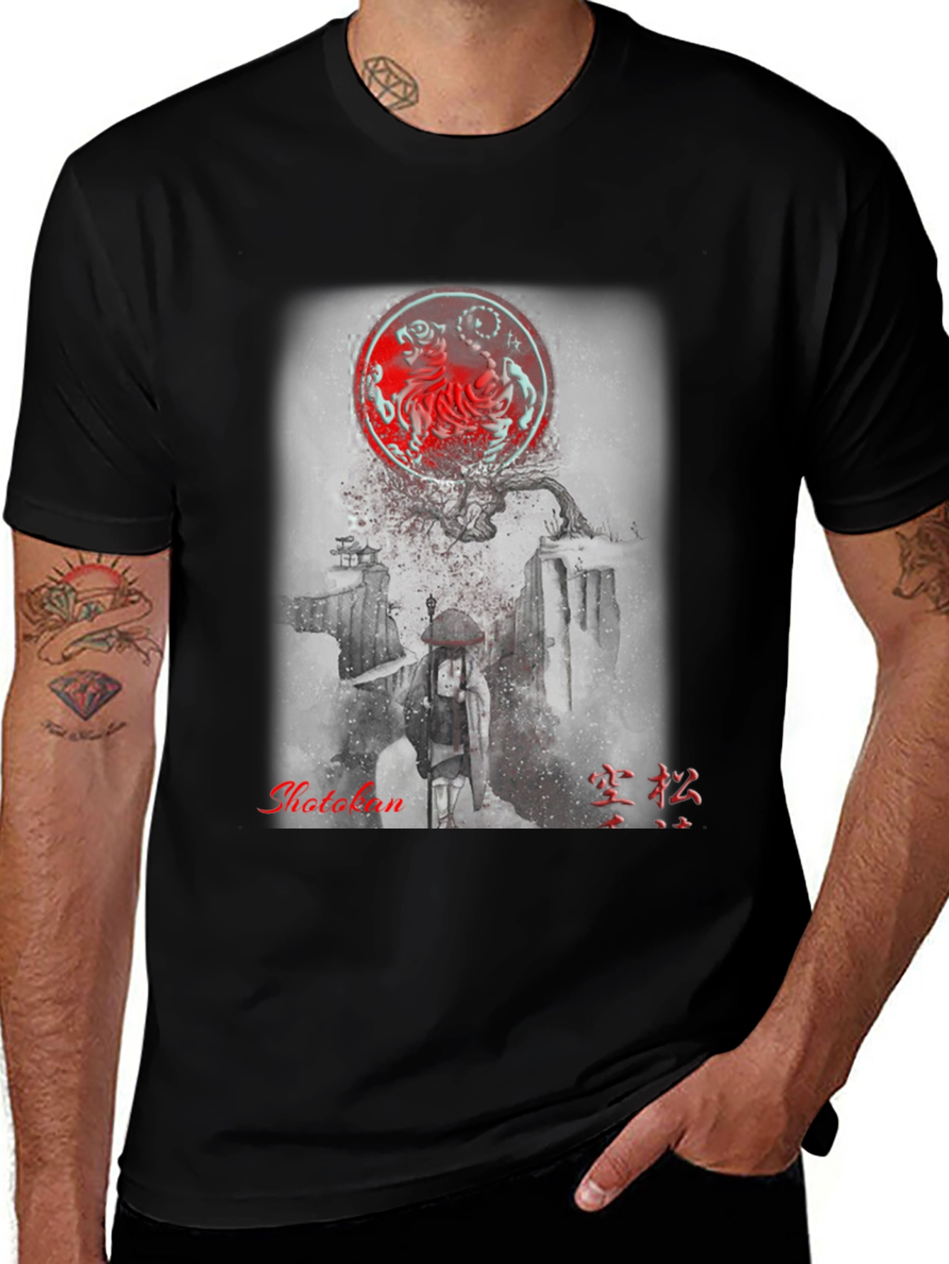 Shotokan Karate Black T-Shirt