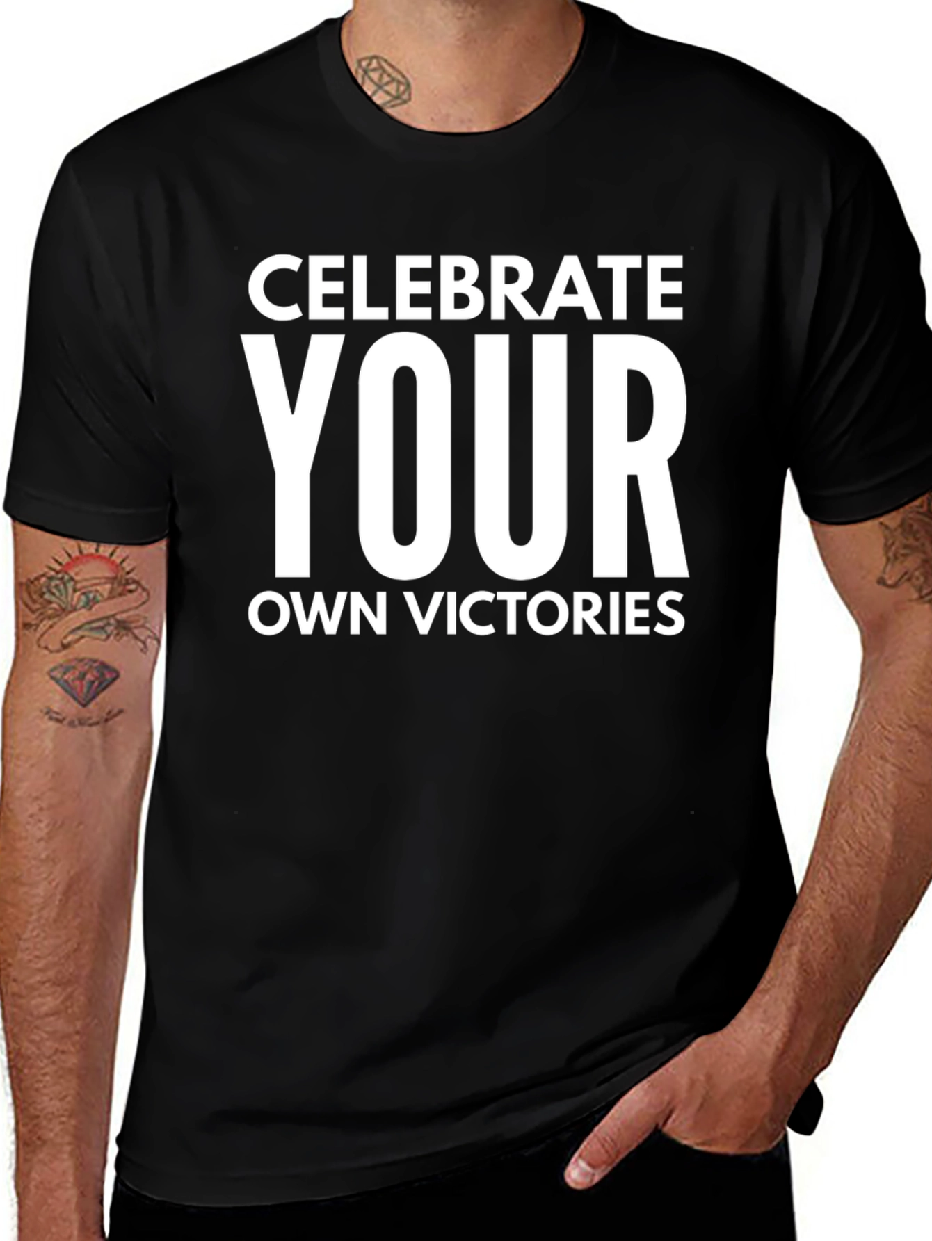 Variant 16 of Celebrate Your Own Victories Graphic T-Shirt