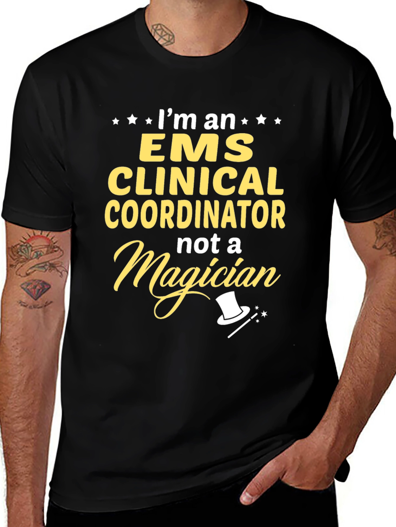 EMS Clinical Coordinator T-Shirt - Not A Magician