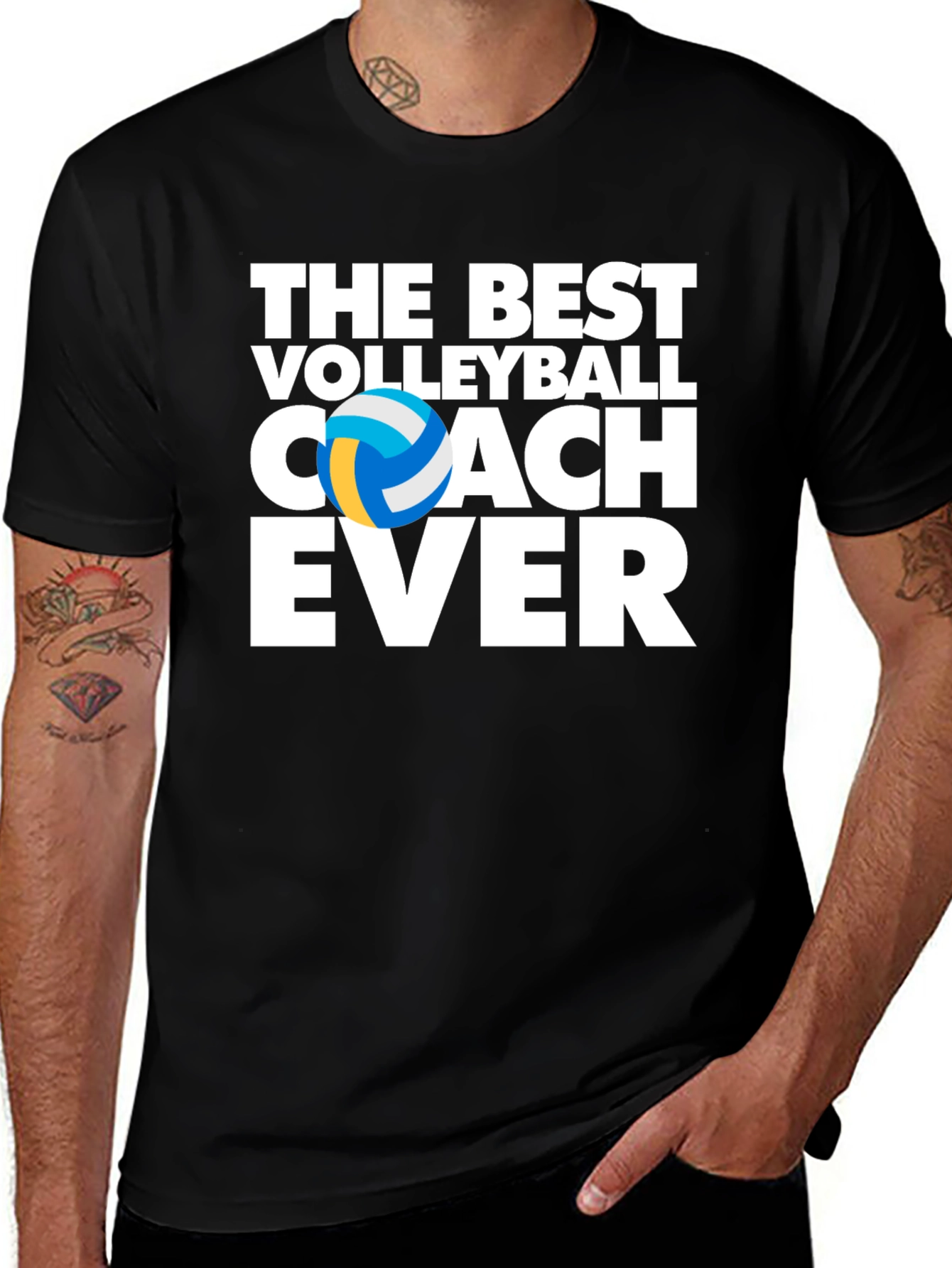 Variant 22 of The Best Volleyball Coach Ever T-Shirt