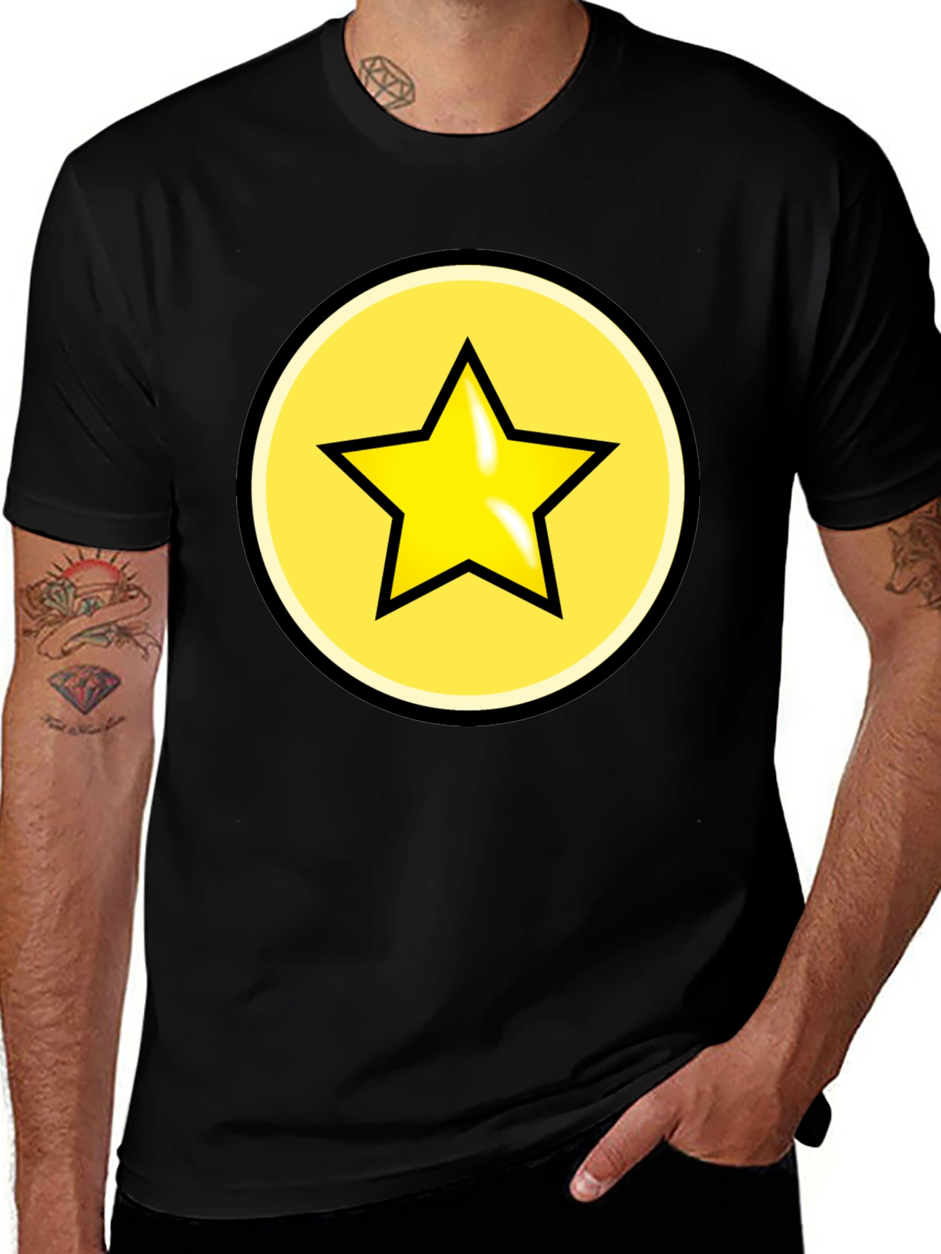 Variant 30 of Star Power T-Shirt - Bold Graphic Tee