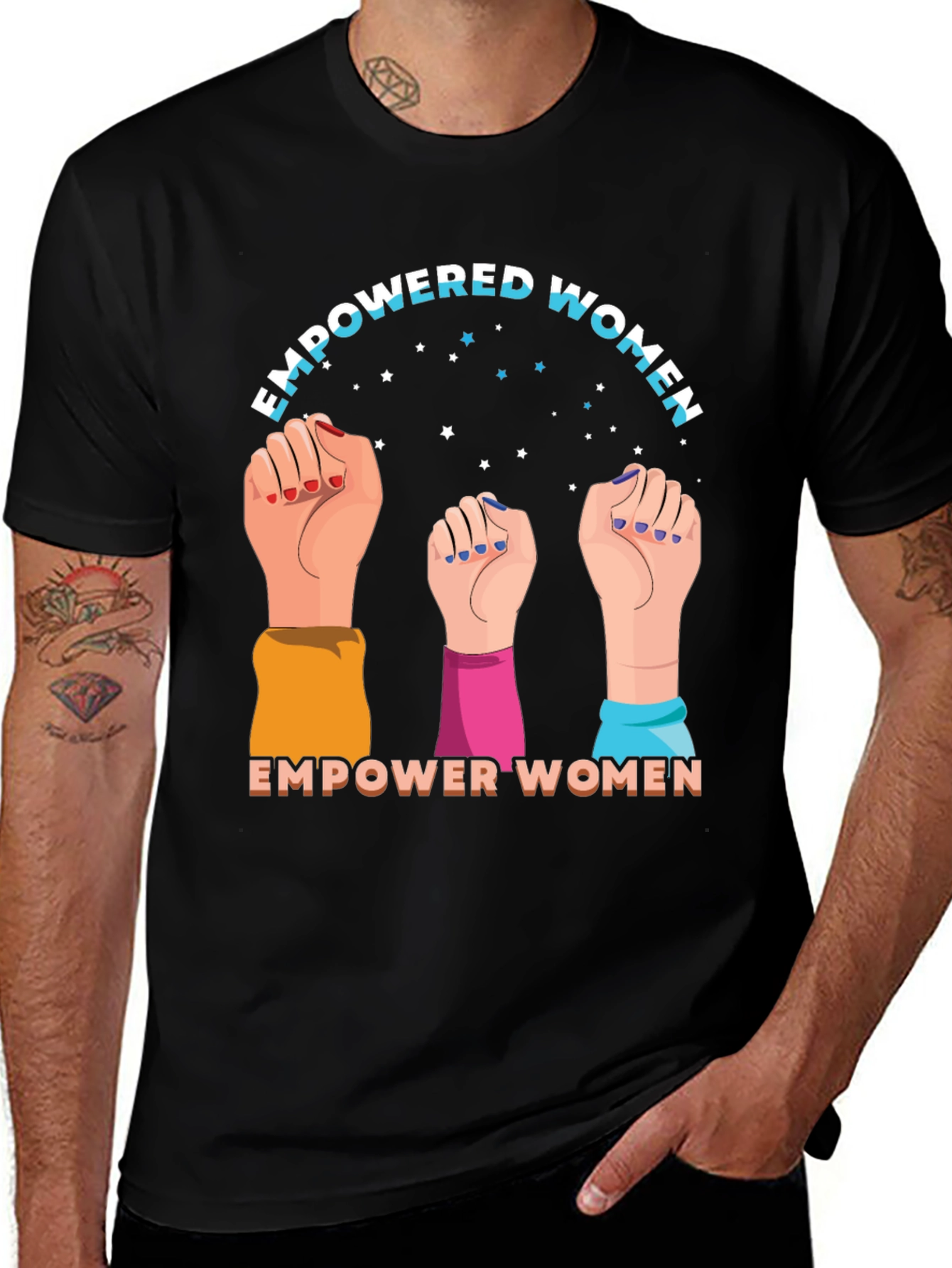 Variant 19 of Empowered Women Graphic T-Shirt