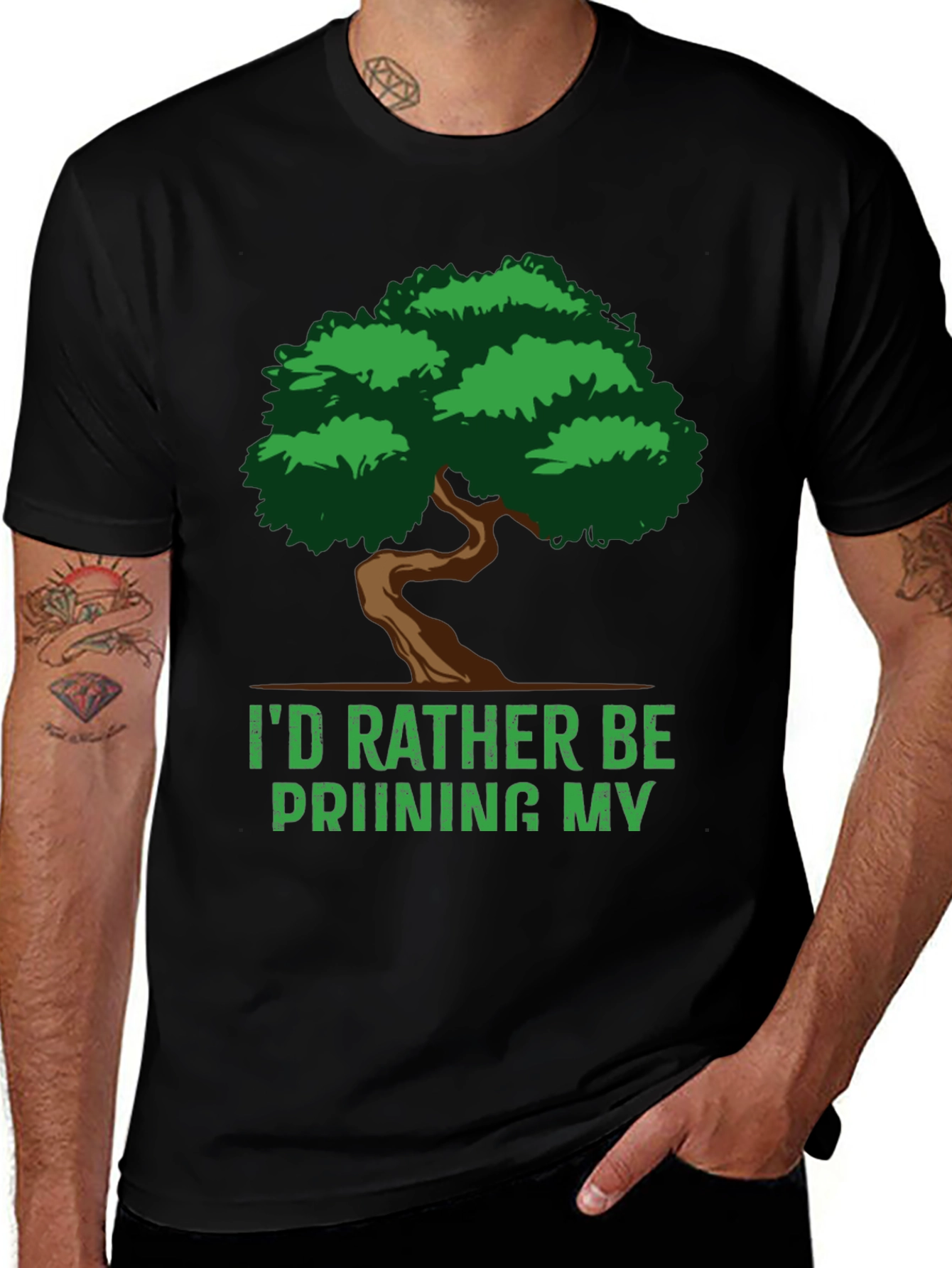 Variant 4 of Bonsai Pruning Graphic Tee