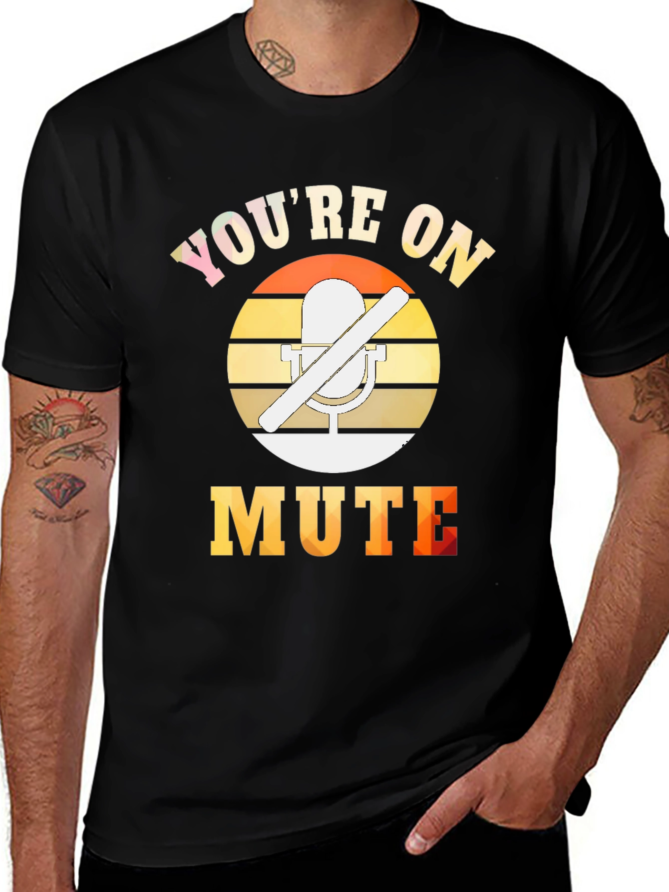 Variant 22 of You're On Mute T-Shirt - Funny Work From Home Tee