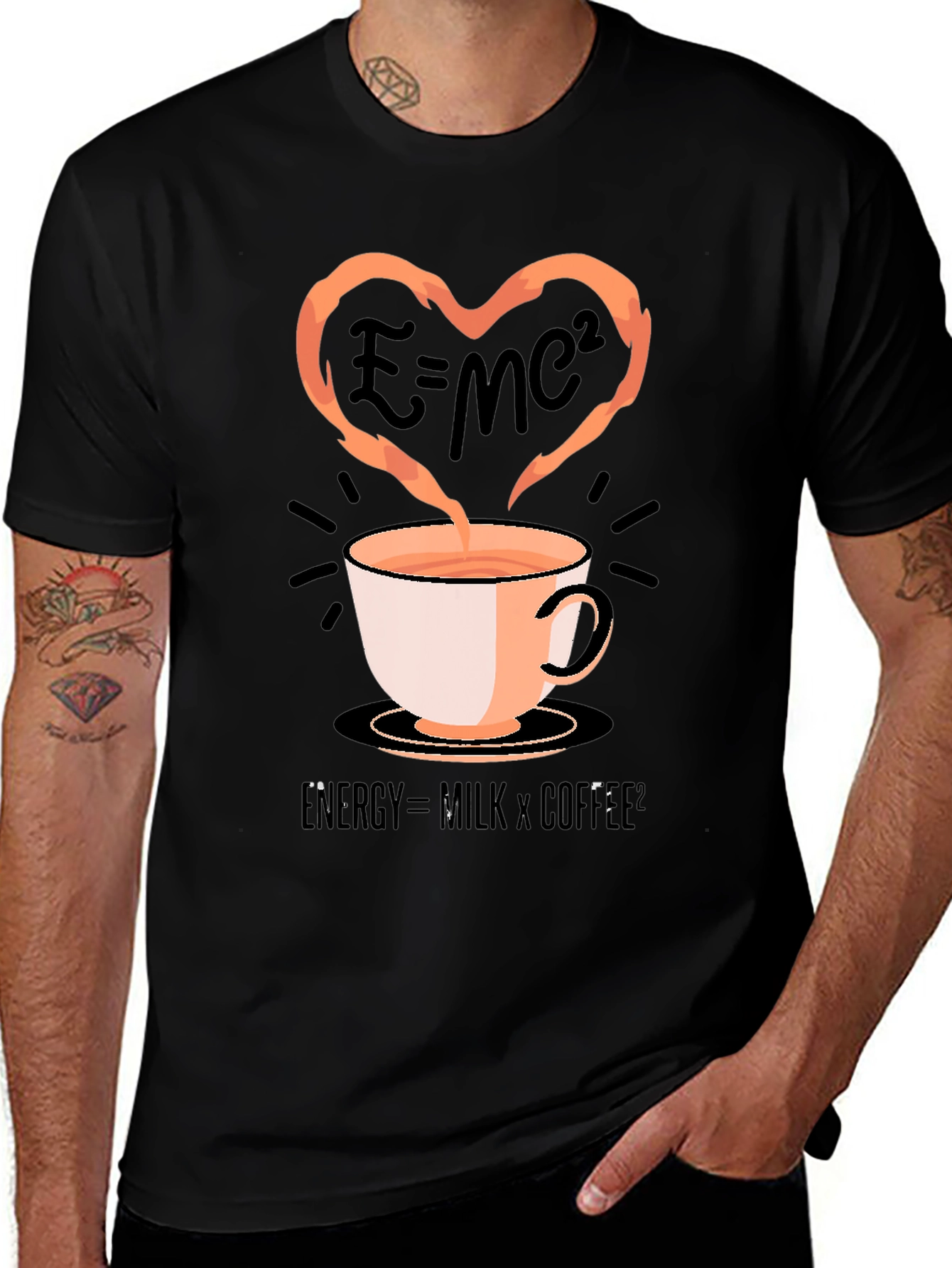 E=MC2 Coffee Lover's Tee