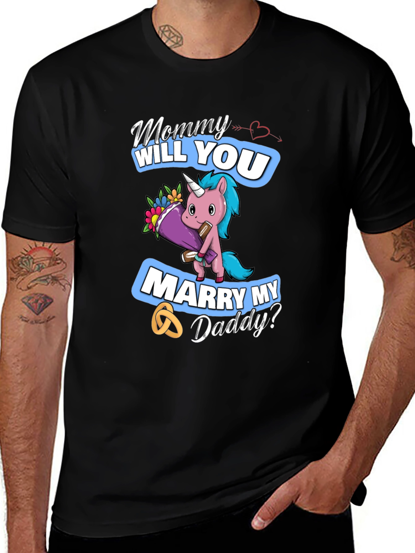 Mommy Will You Marry My Daddy T-Shirt