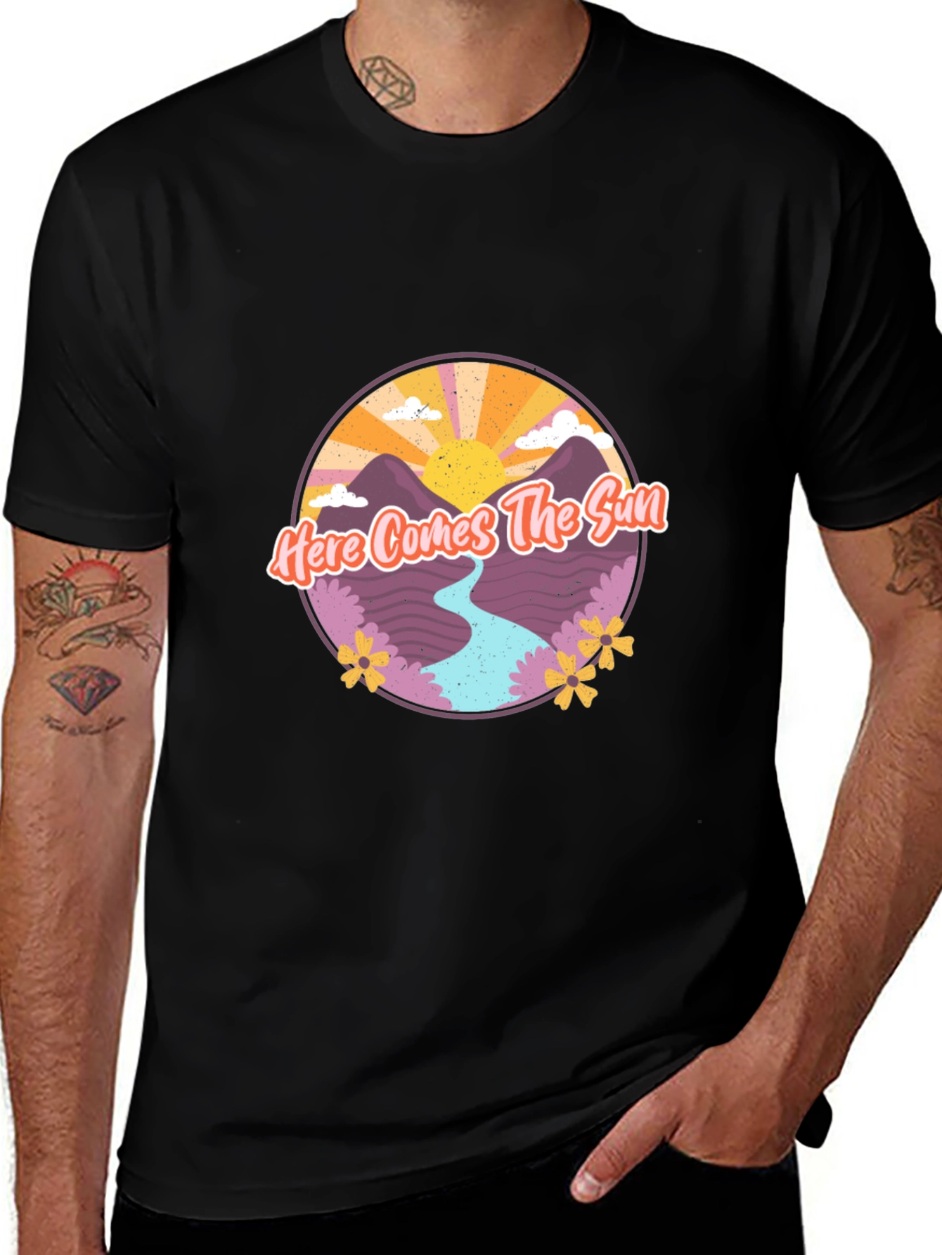 Variant 3 of Here Comes the Sun Graphic Tee
