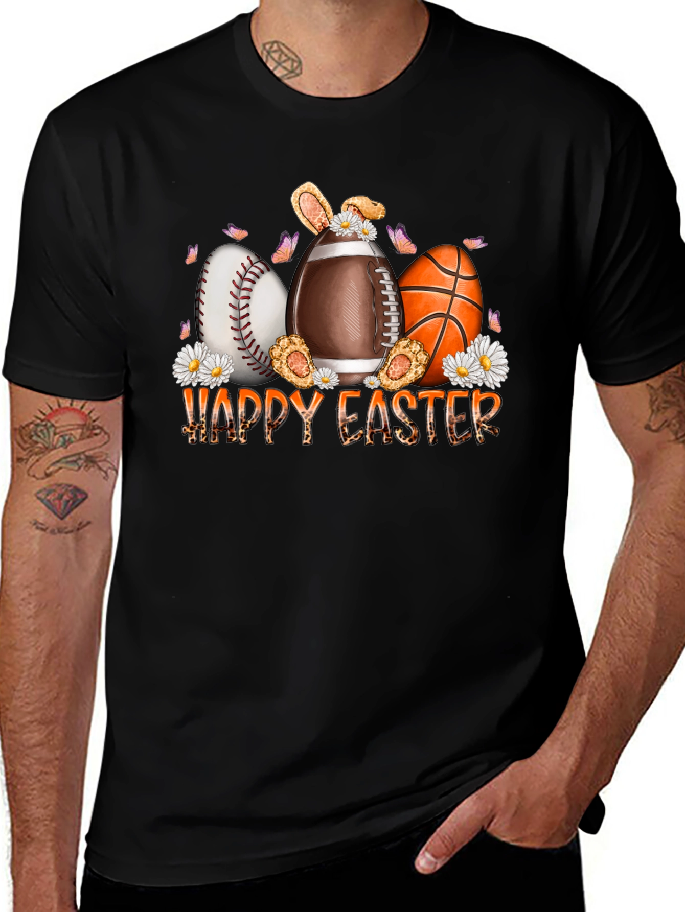 Happy Easter Sports Balls T-Shirt