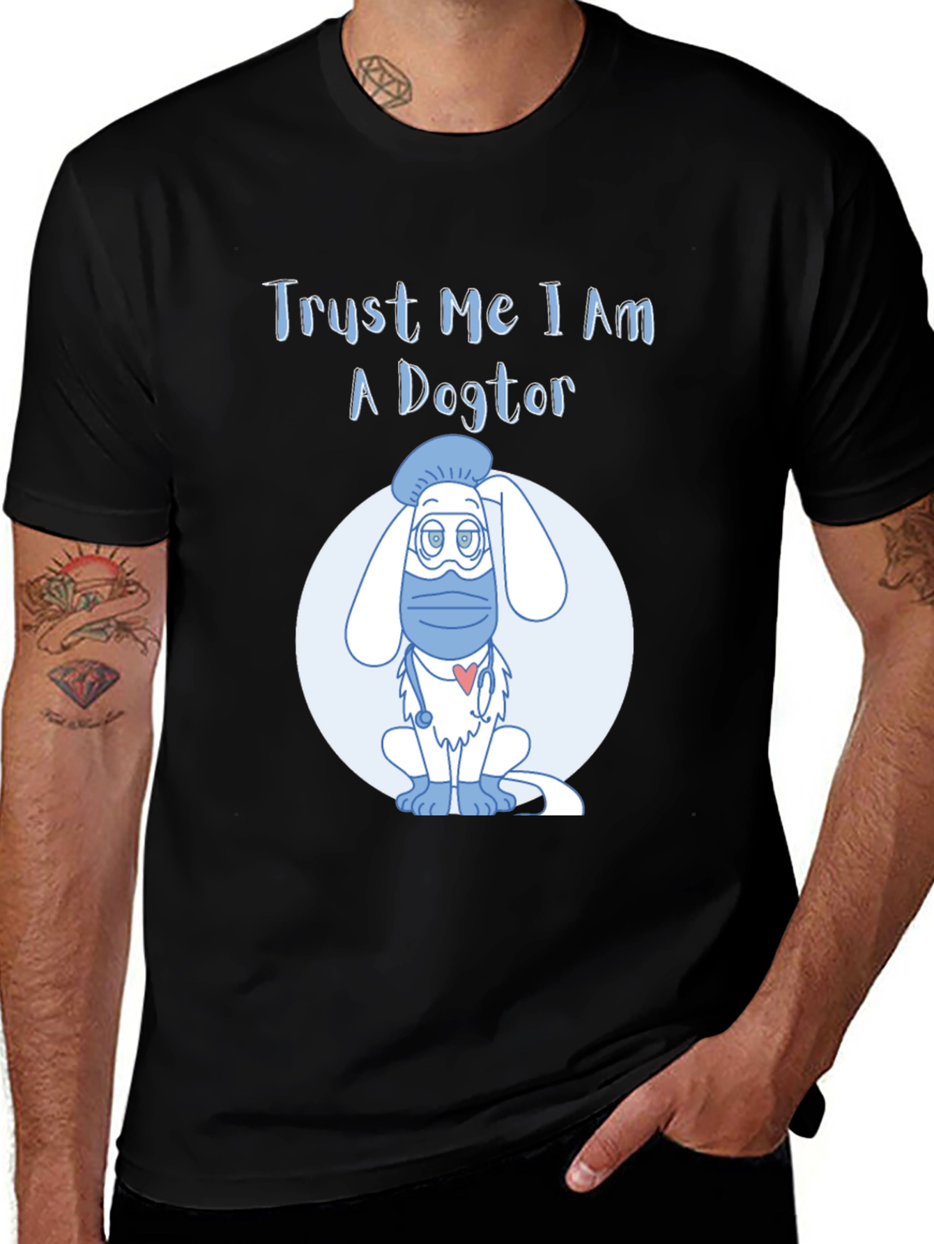 Variant 11 of Trust Me I Am A Dogtor T-Shirt