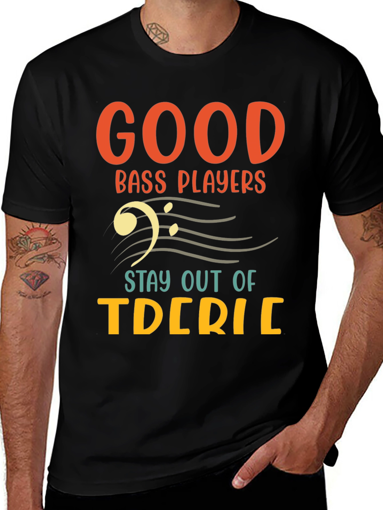 Variant 29 of Good Bass Players T-Shirt - Music Lover Tee