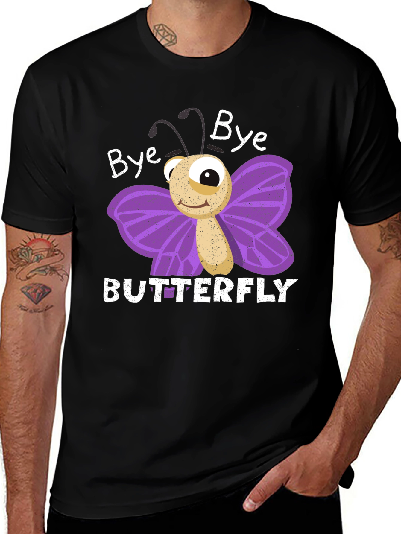 Variant 7 of Bye Bye Butterfly Graphic Tee