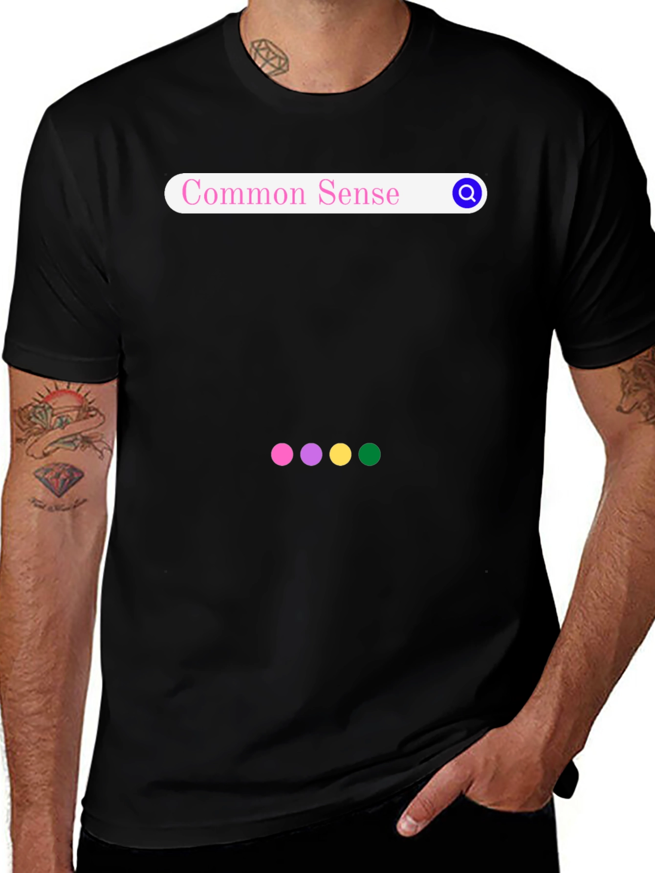Variant 3 of Common Sense Search Graphic Tee