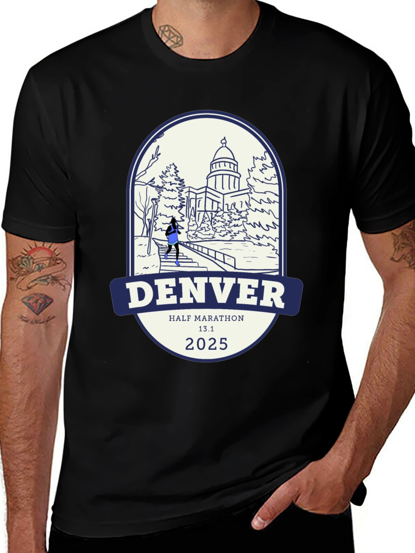Denver Half Marathon 2025 T-Shirt