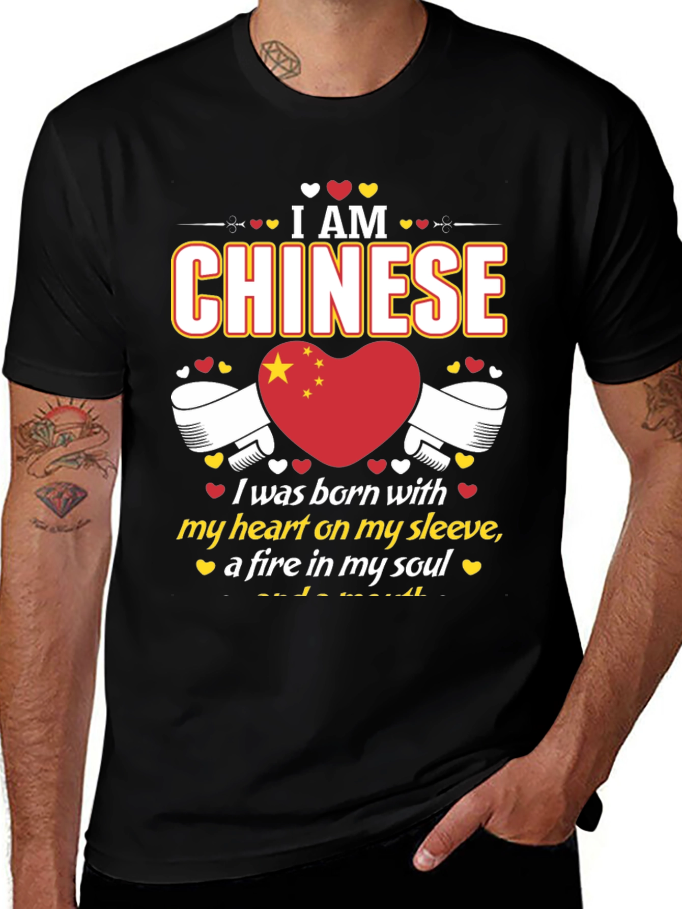 I am Chinese Patriotic T-Shirt