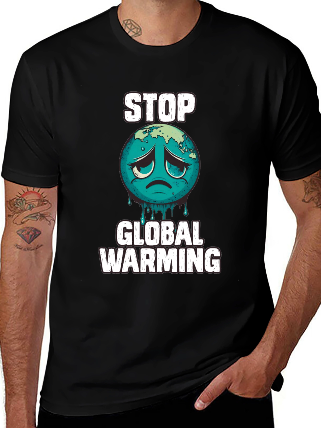 Variant 30 of Stop Global Warming Graphic T-Shirt