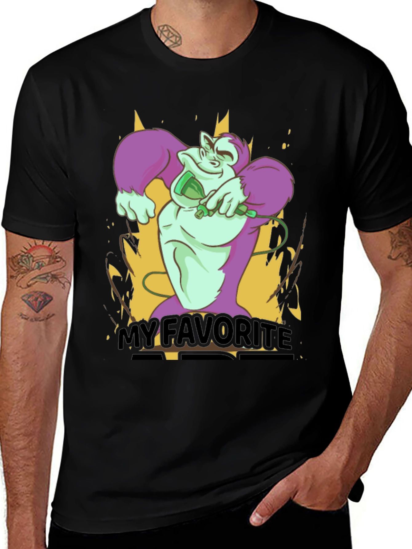 Variant 12 of My Favorite Vape T-Shirt