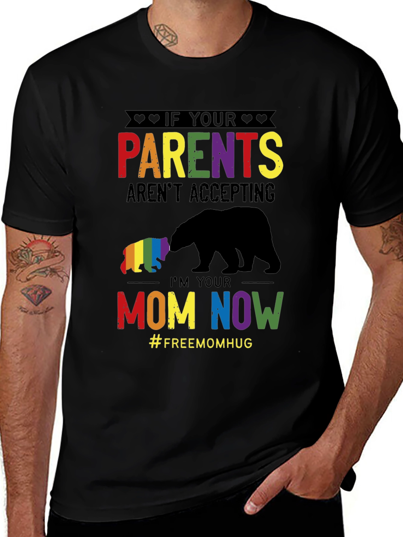 Variant 11 of LGBTQ+ "I'm Your Mom Now" Graphic T-Shirt