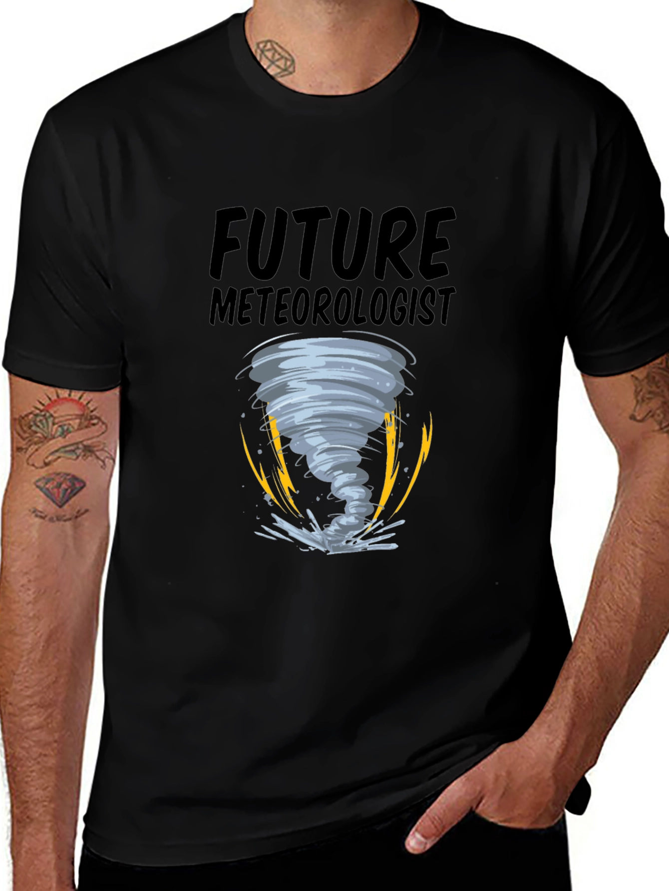 Variant 5 of Future Meteorologist Tornado Graphic T-Shirt
