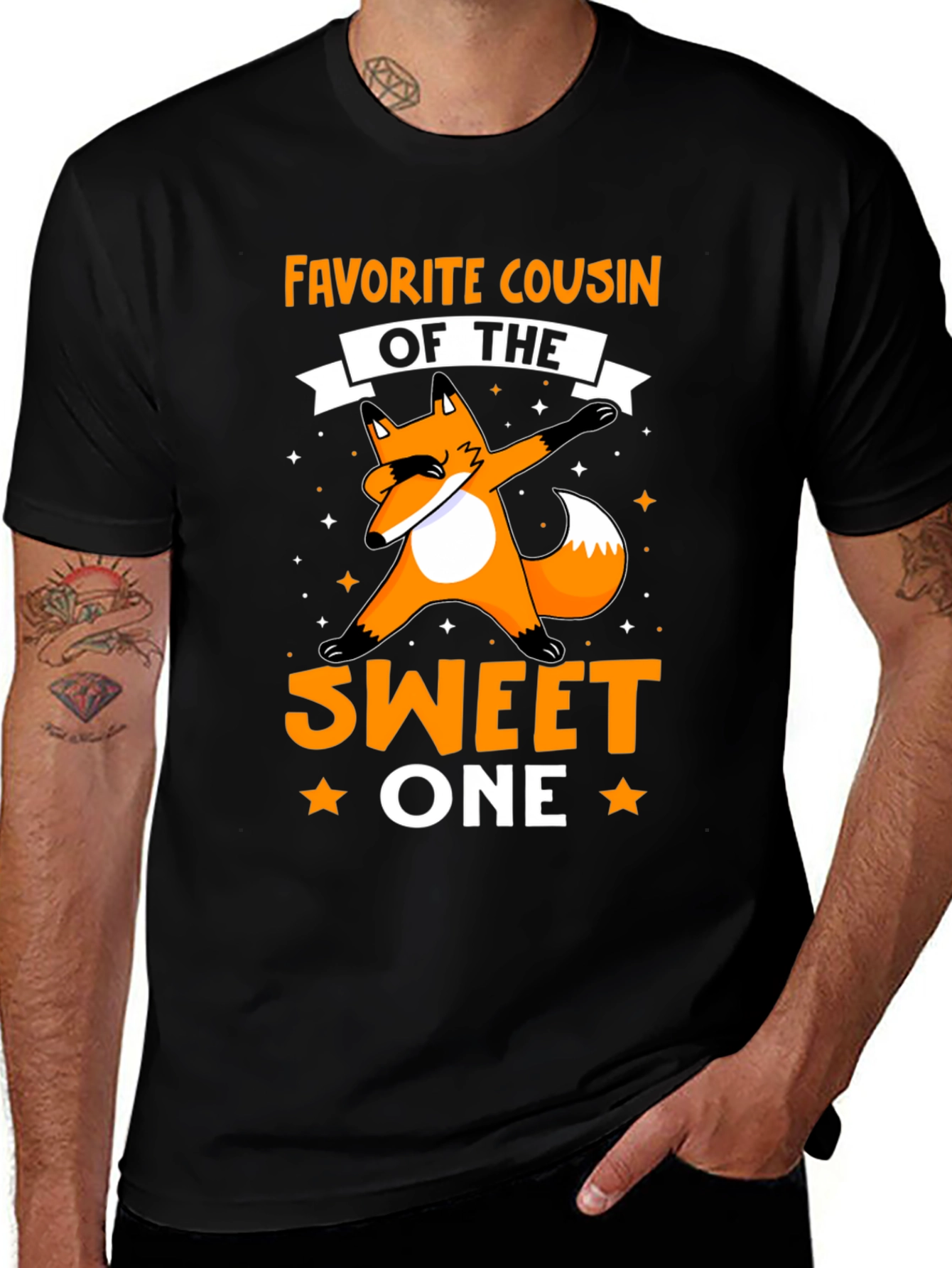 Variant 17 of Favorite Cousin Fox T-Shirt
