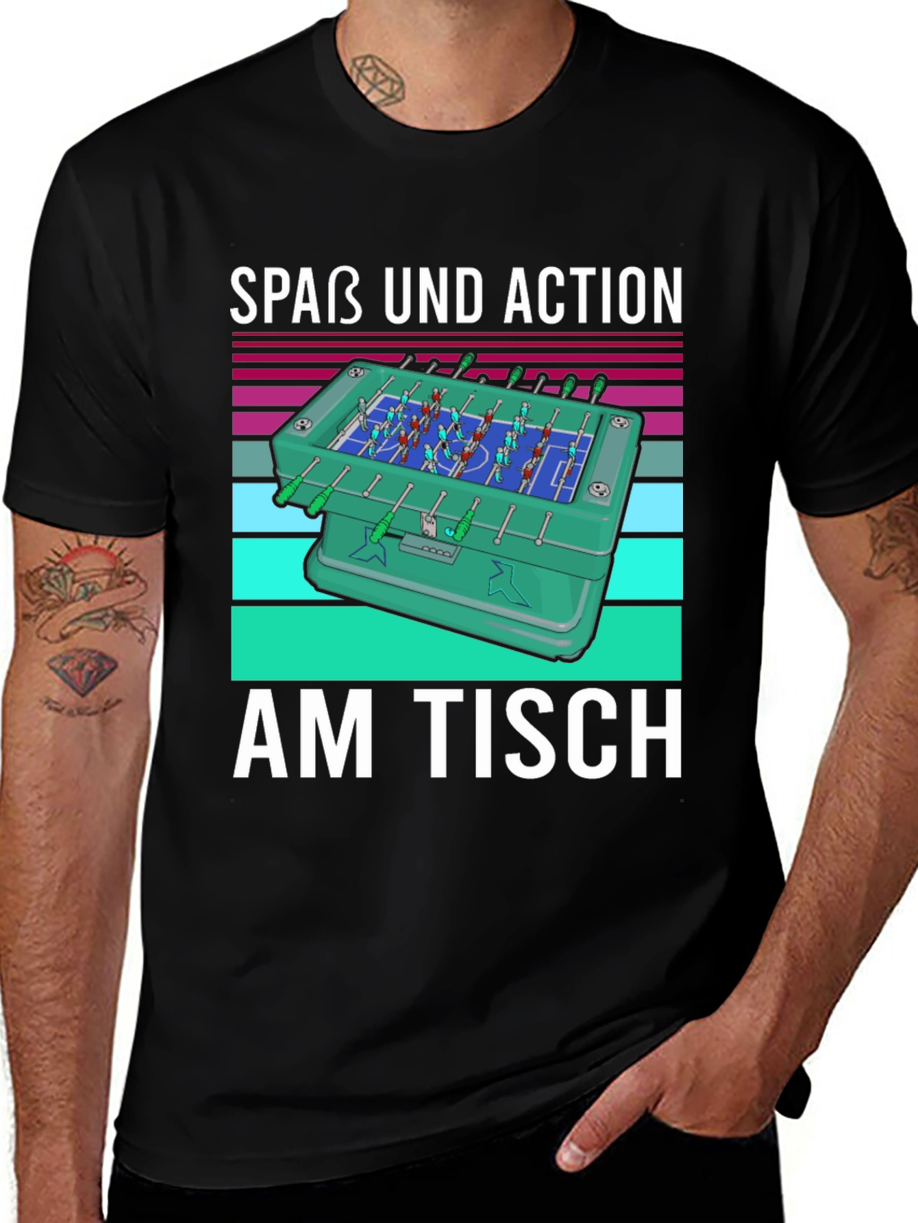 Variant 16 of Foosball Table Fun T-Shirt