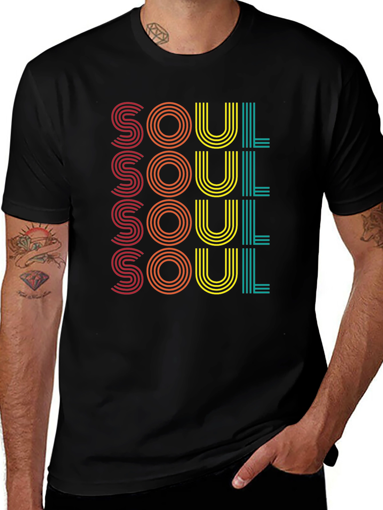 Variant 28 of Retro Soul T-Shirt - Groovy Style