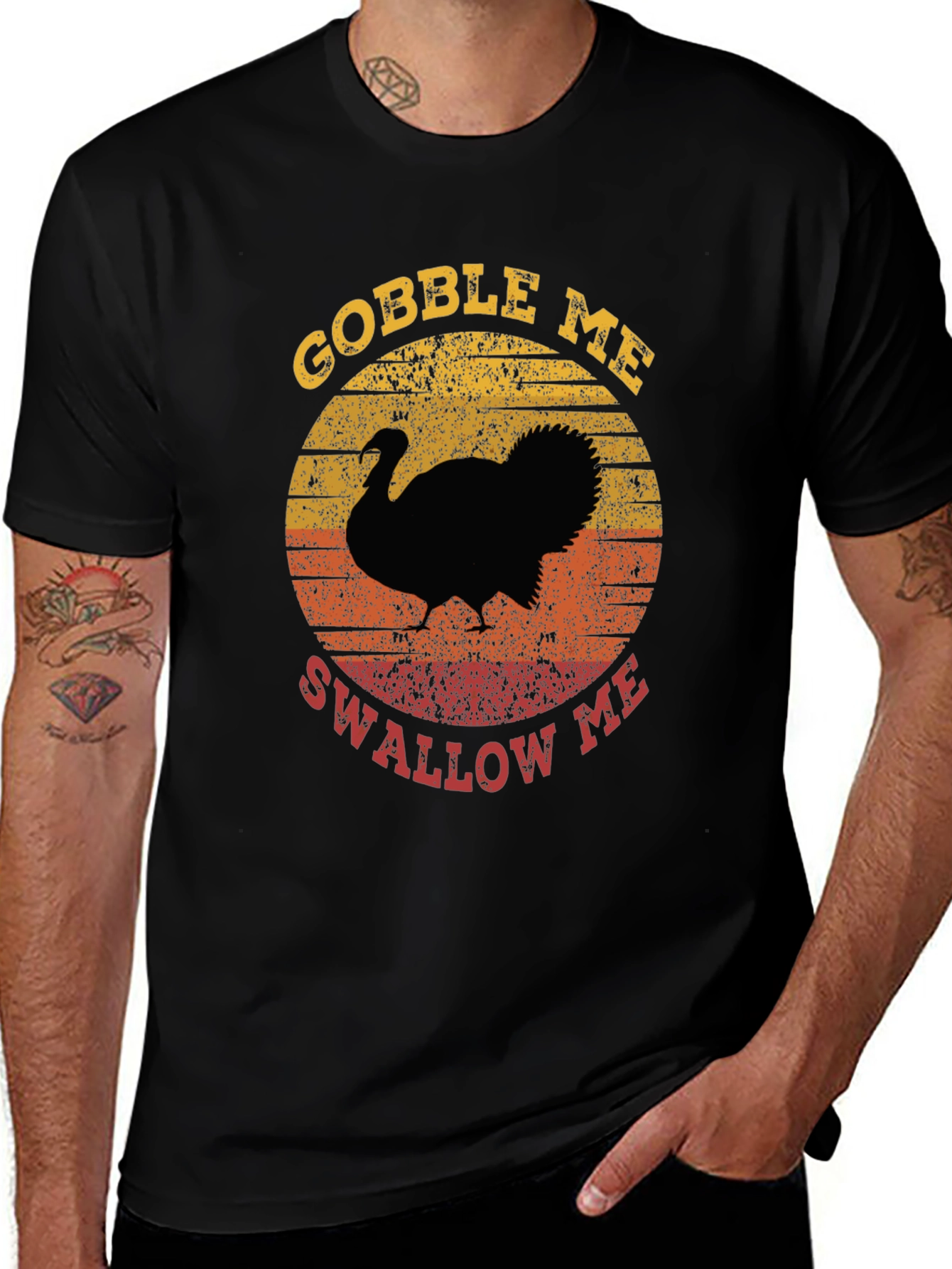 Variant 18 of Gobble Me Swallow Me Thanksgiving T-Shirt