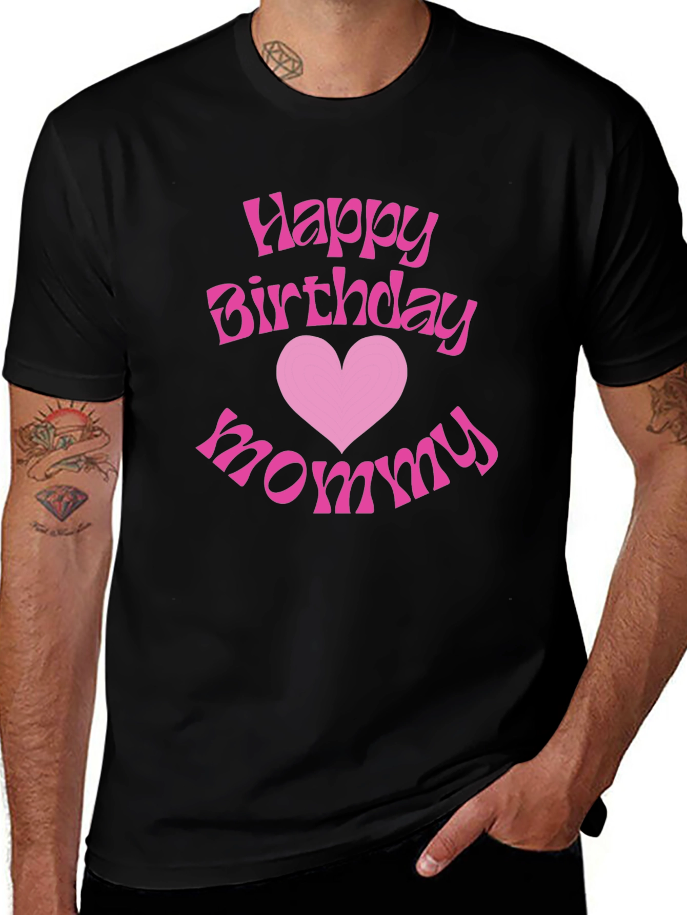 Variant 14 of Happy Birthday Mommy Graphic T-Shirt