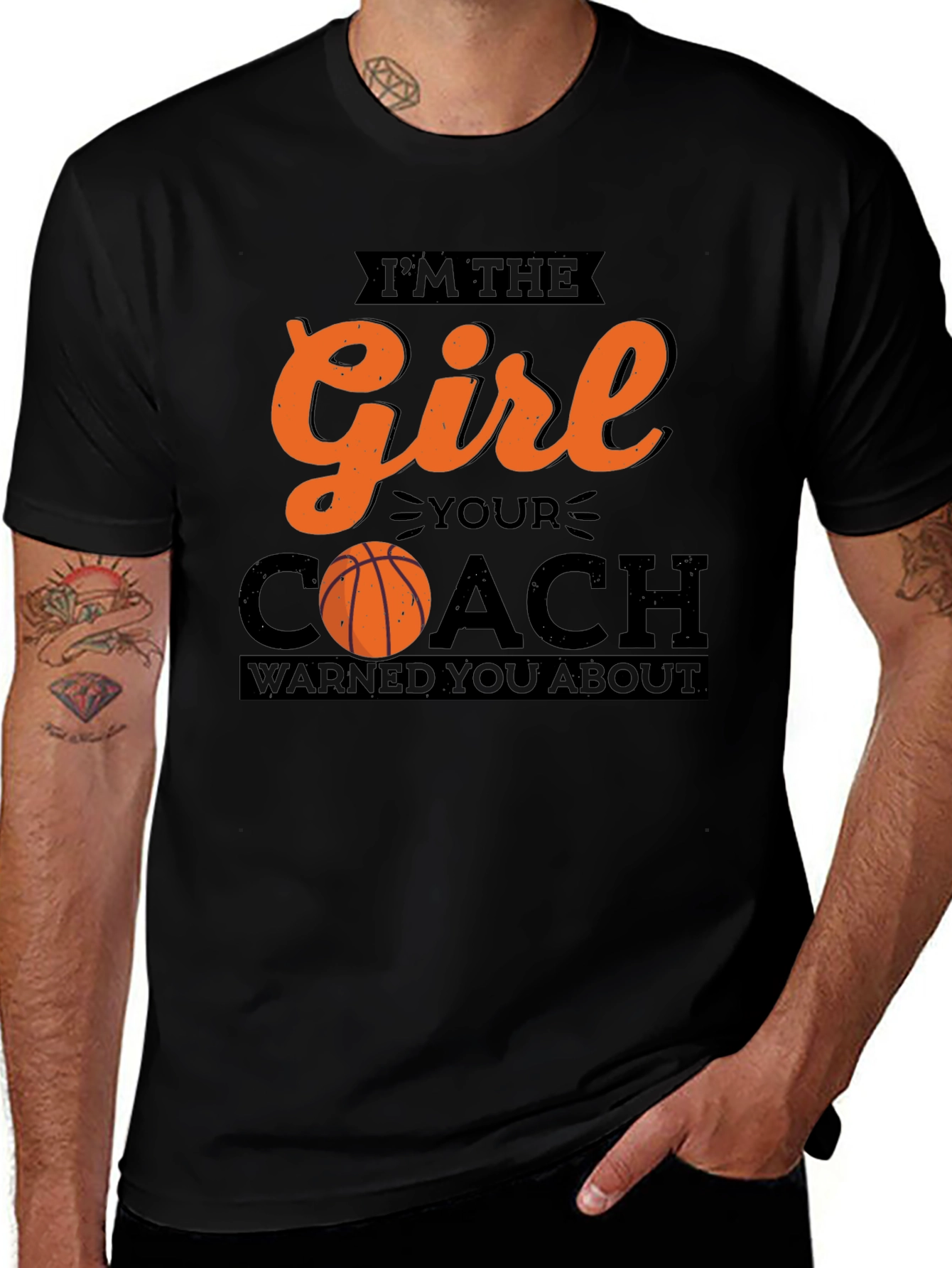 Variant 17 of I'm The Girl Your Coach Warned You About T-Shirt