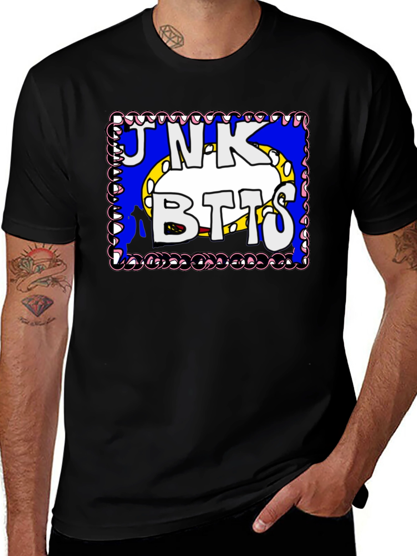 Variant 21 of Junk Botts Cartoon Graphic T-Shirt