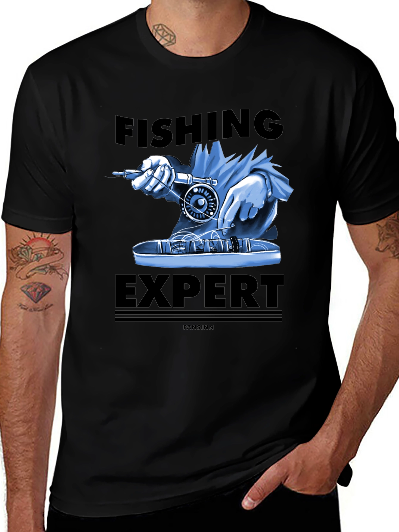 Fishing Expert Graphic T-Shirt