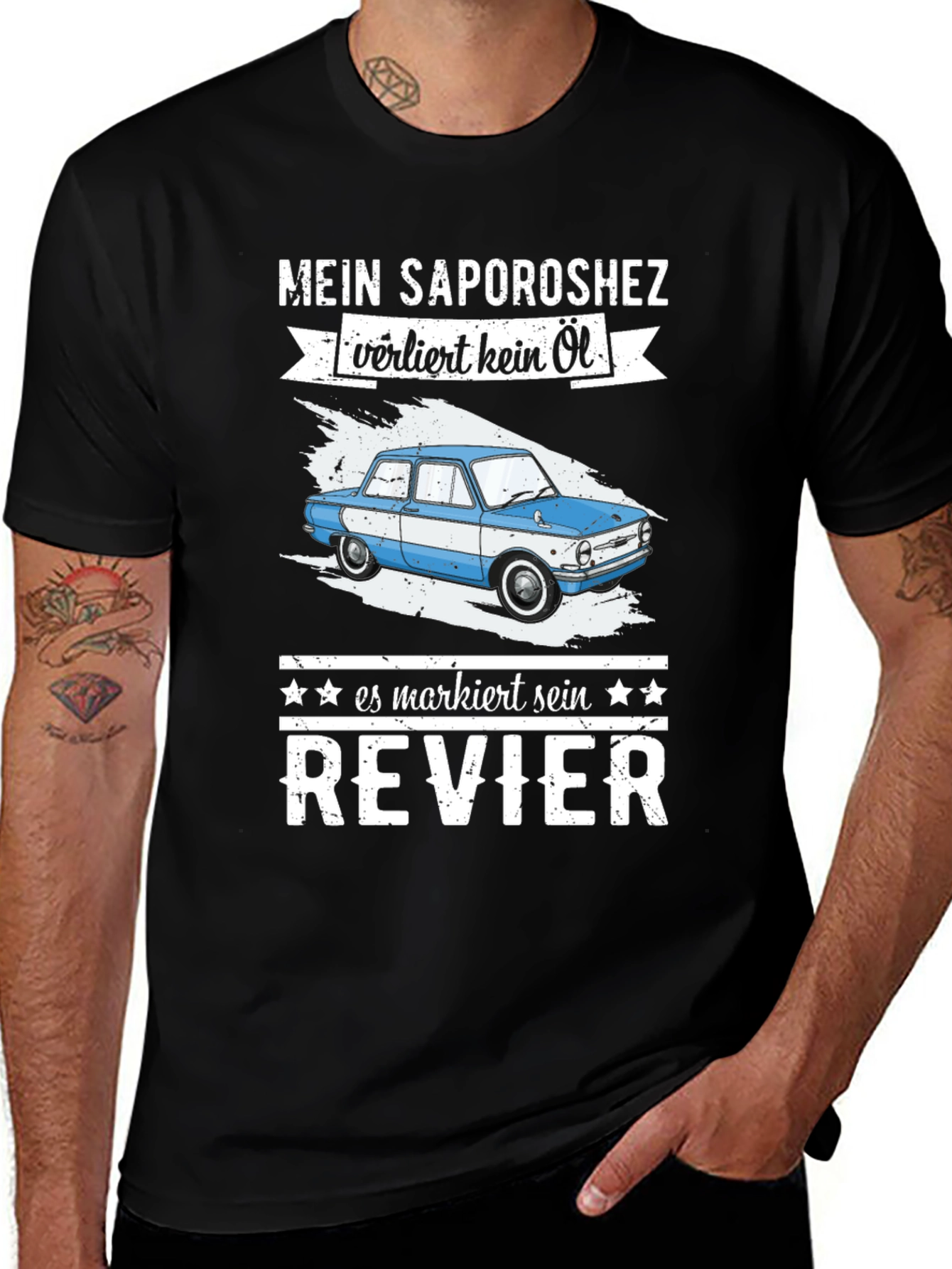 Mein Saporoshez T-Shirt: Revier Marking Tee