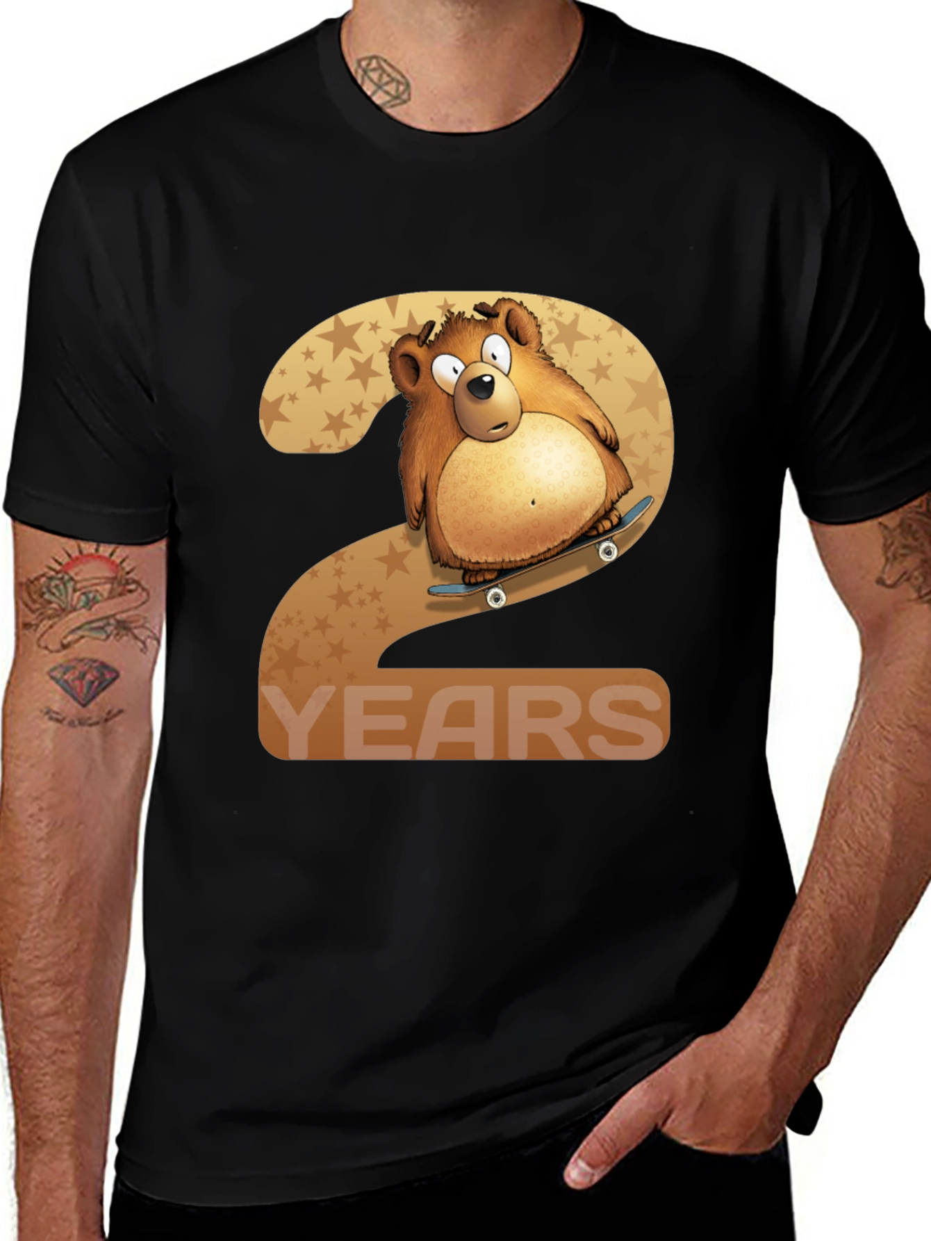 Variant 28 of 2 Years Old Birthday Bear T-Shirt