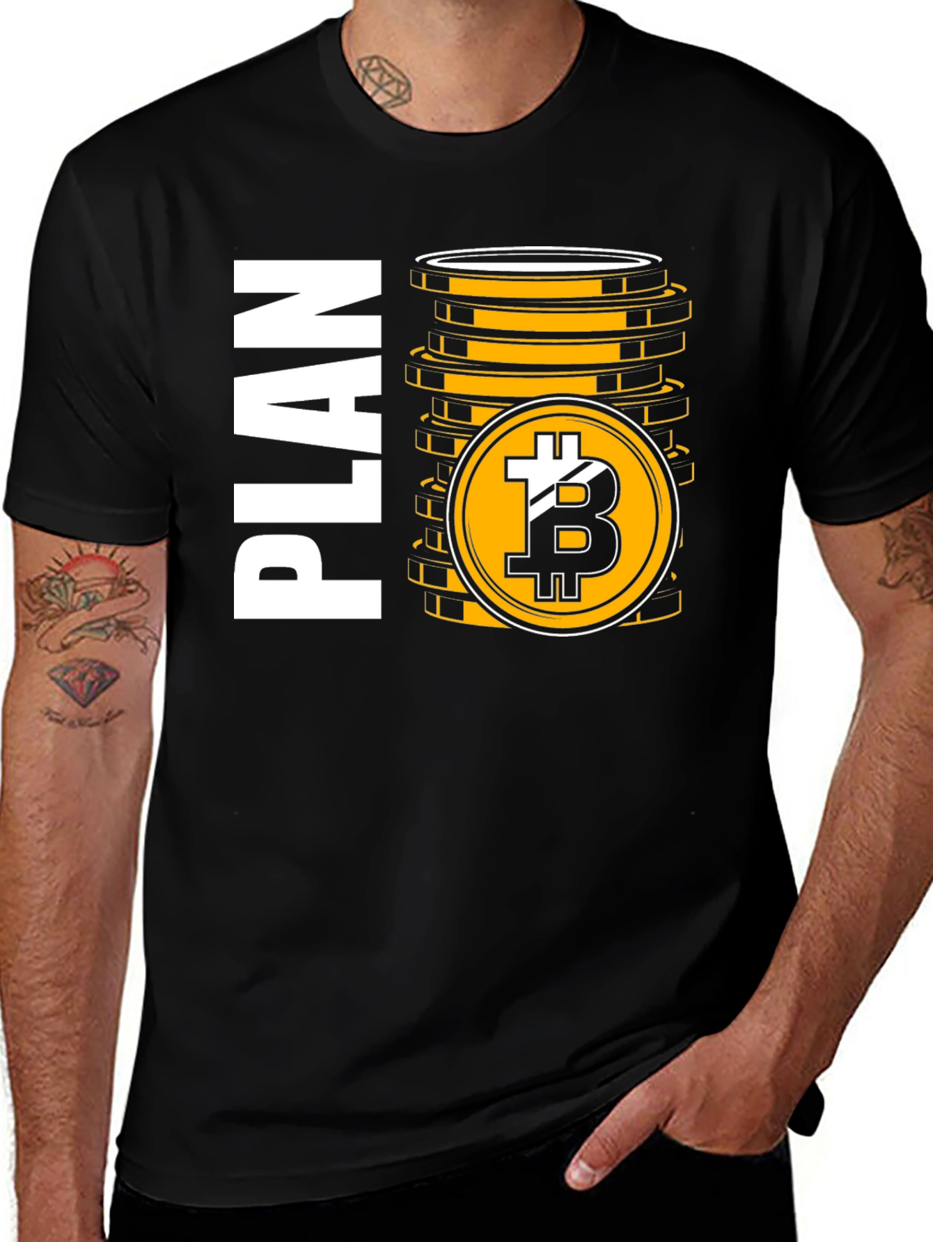 Bitcoin Plan T-Shirt Crypto Trader Tee