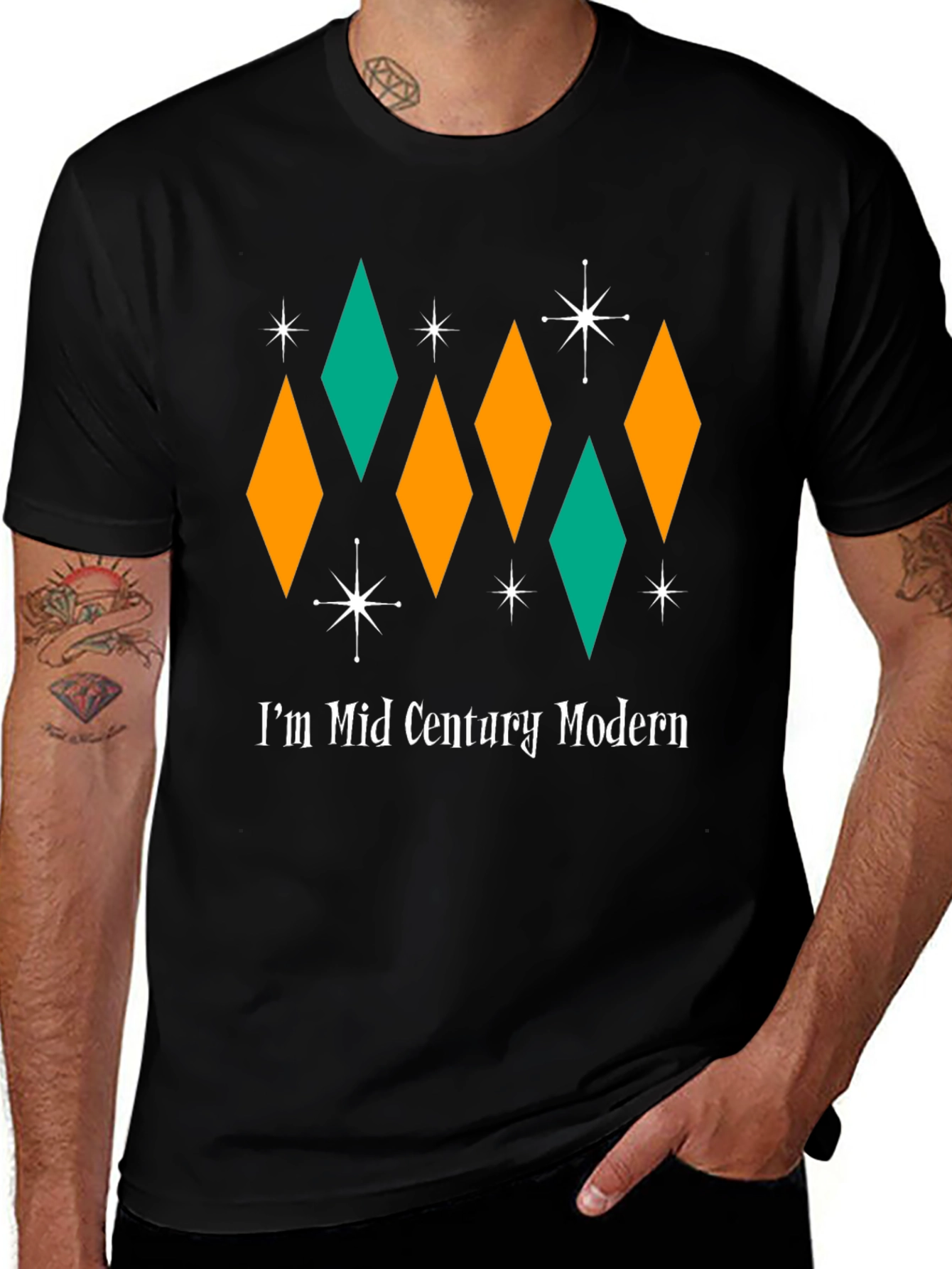 Variant 9 of Mid Century Modern Graphic Tee