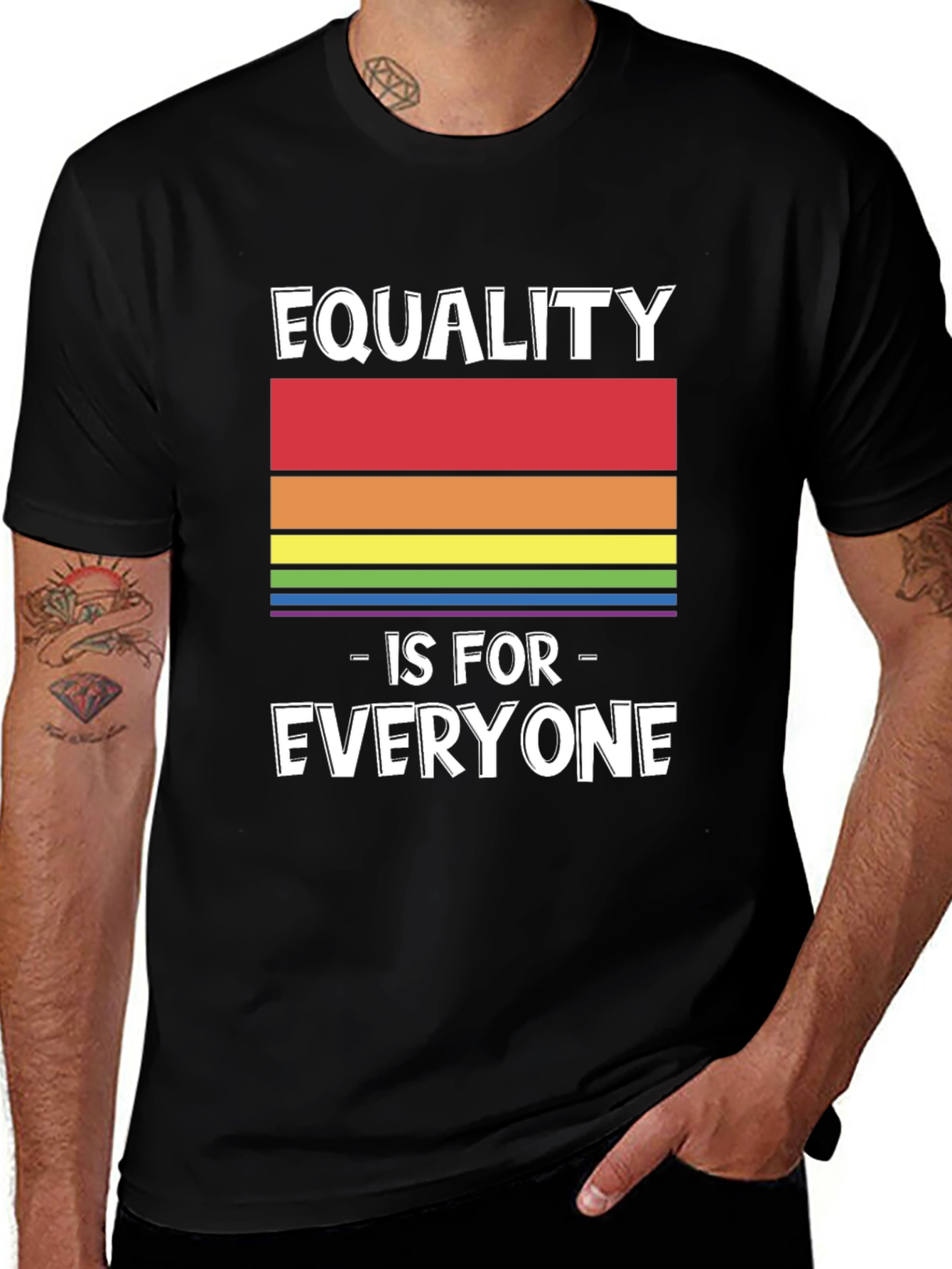 Equality for Everyone LGBTQ+ Pride T-Shirt