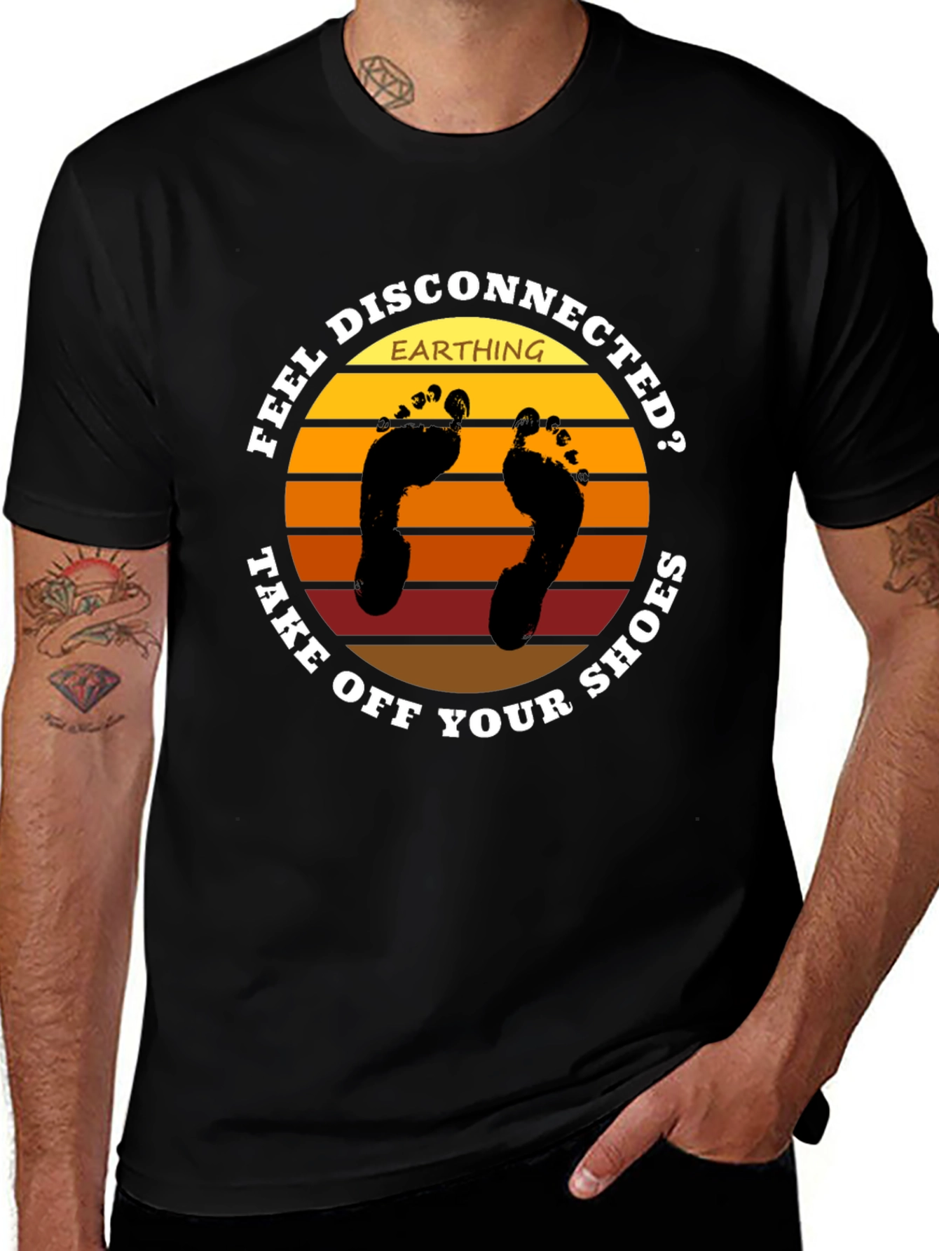 Disconnect Feel Earthing T-Shirt