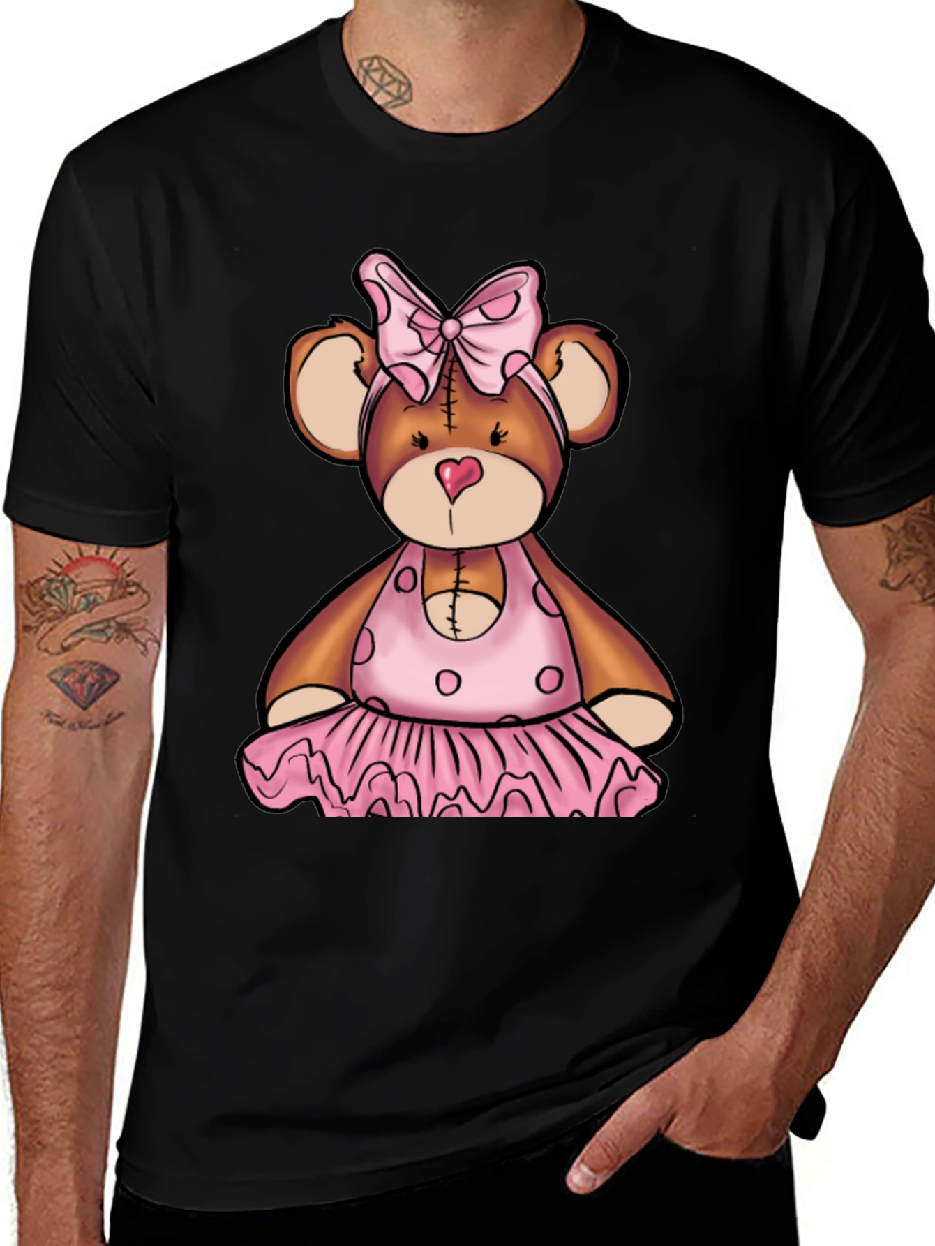 Variant 21 of Teddy Bear Ballerina Graphic Tee