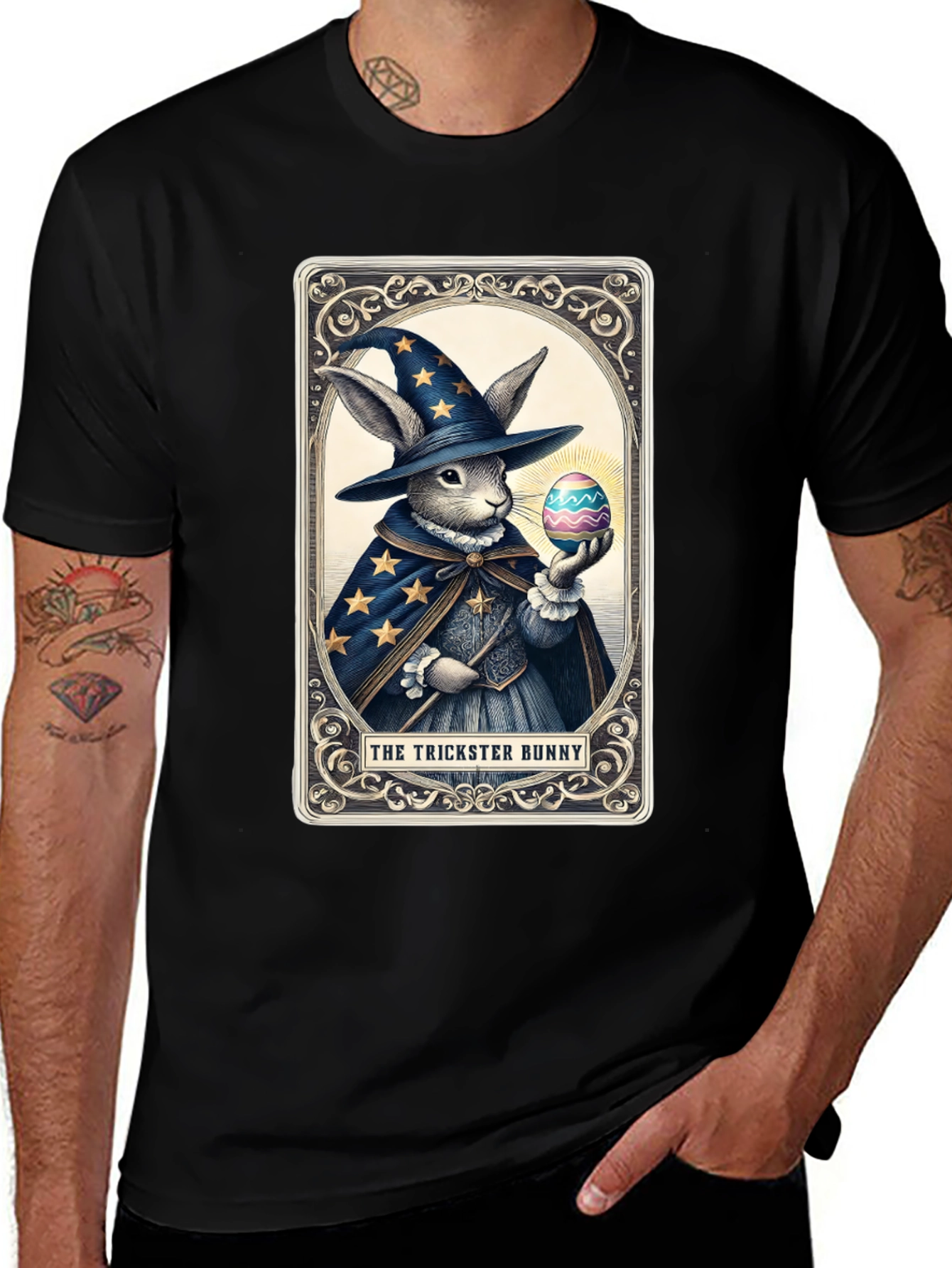 Variant 23 of Trickster Bunny Graphic Tee
