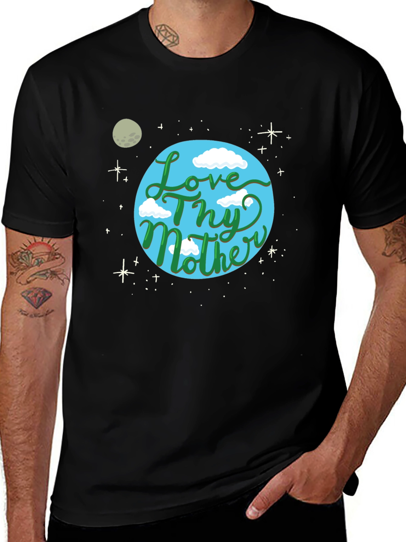 Variant 15 of Love Thy Mother Earth Graphic T-Shirt