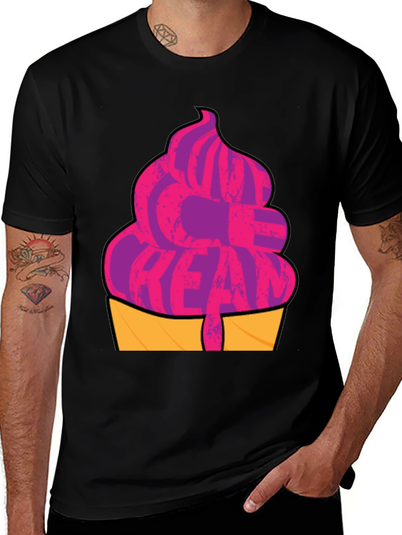 Variant 9 of Ice Cream Graphic T-Shirt