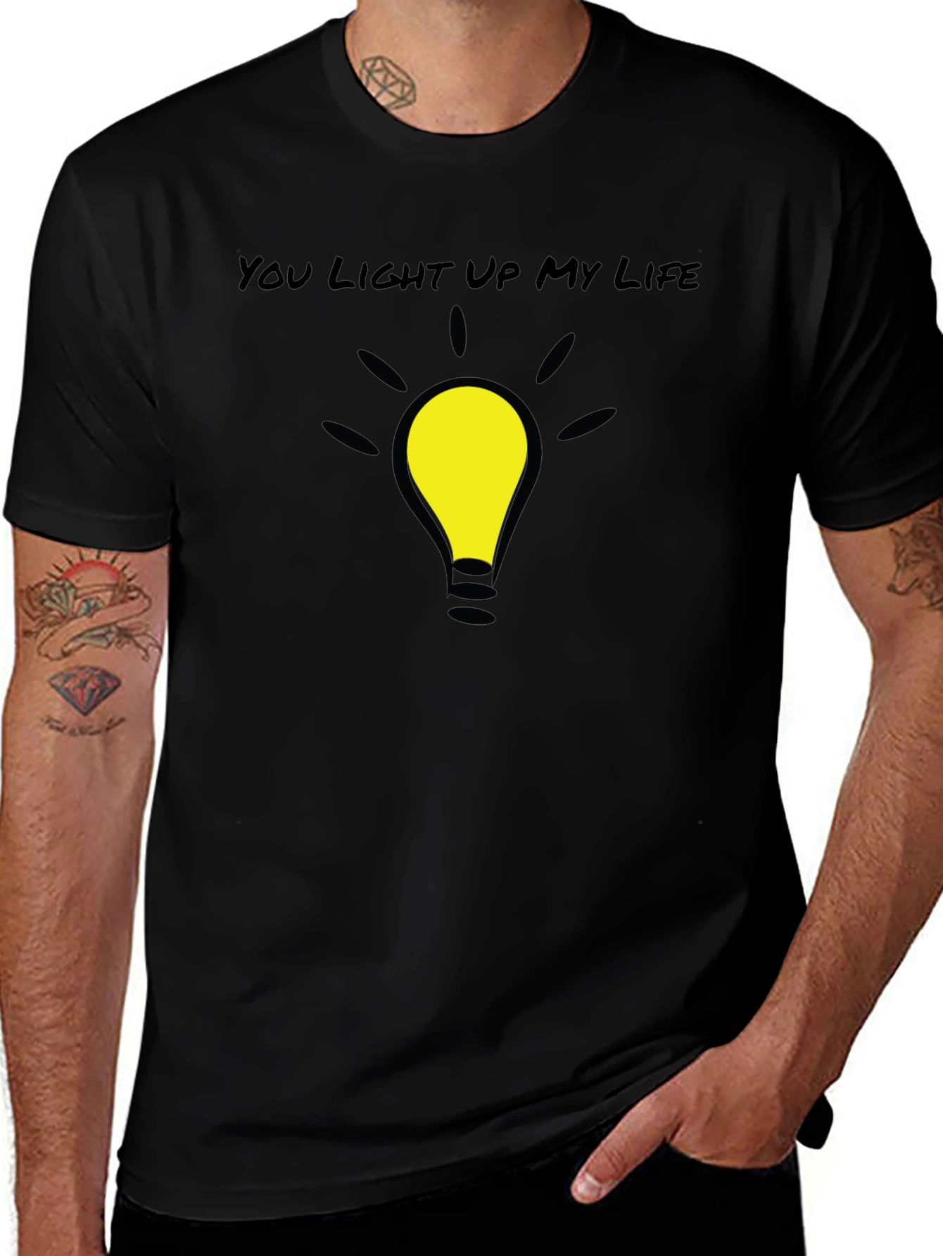 Variant 2 of You Light Up My Life Graphic Tee