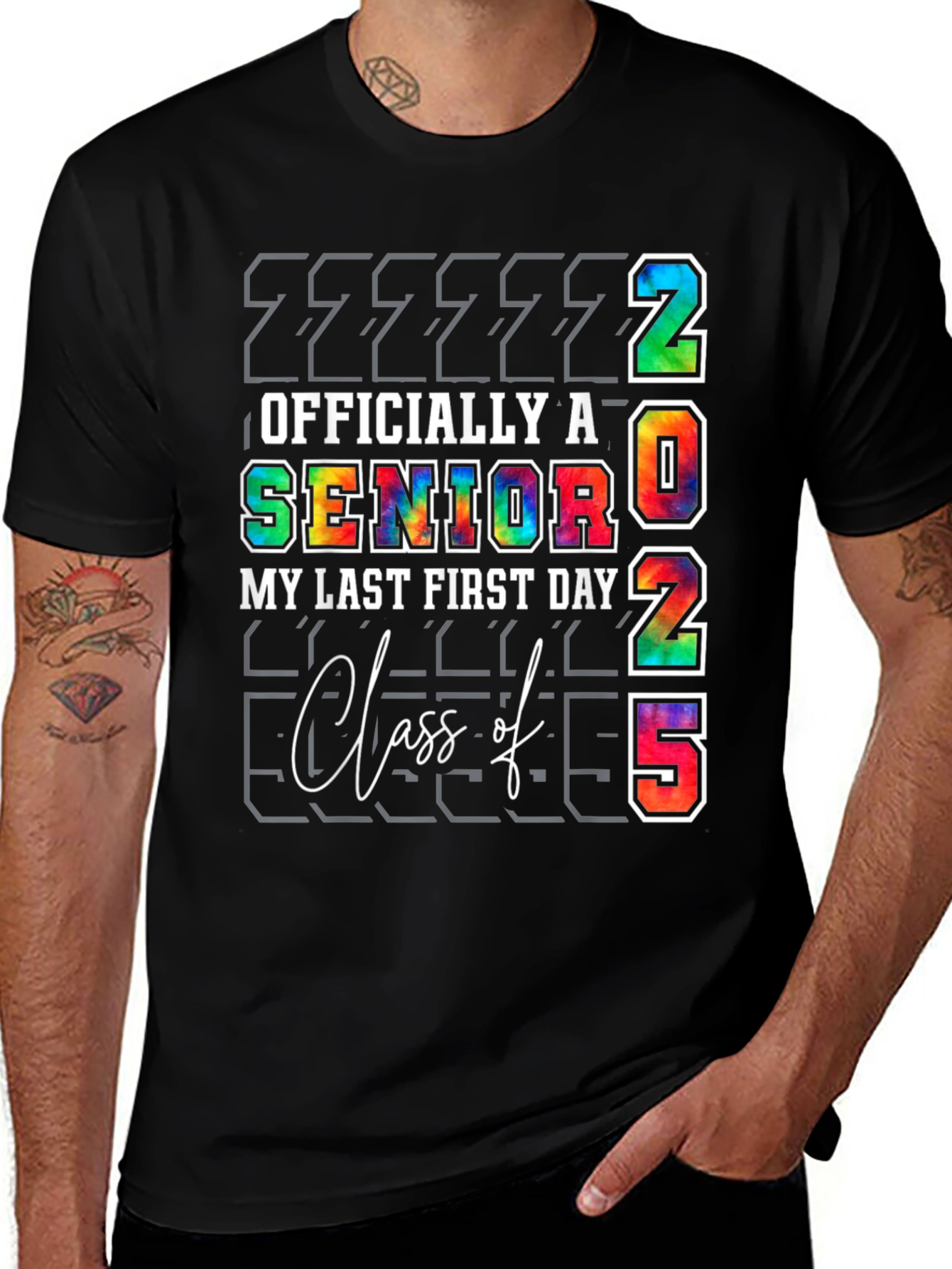 Variant 10 of Senior 2025 Class T-Shirt