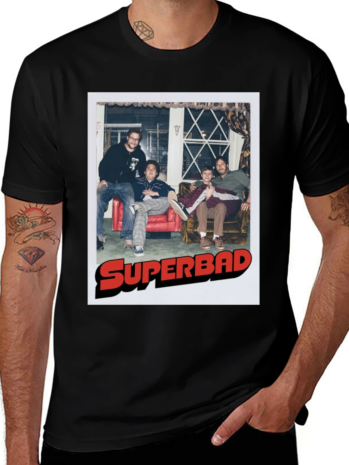 Superbad Movie Graphic T-Shirt