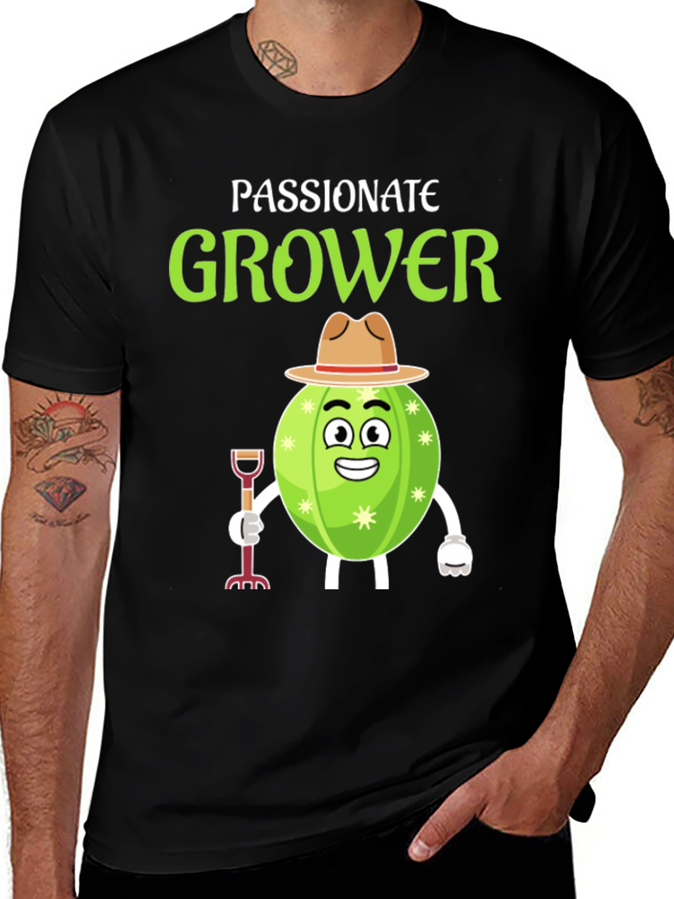 Variant 20 of Passionate Grower Graphic T-Shirt