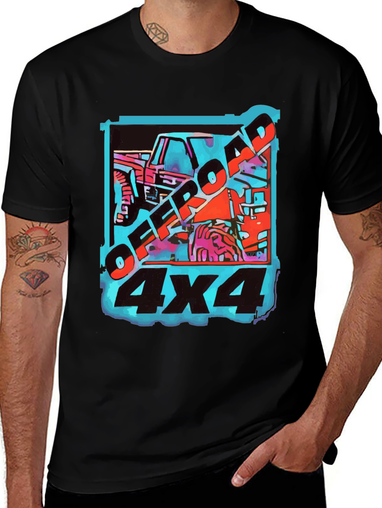 Off Road 4x4 Graphic Tee - Adventure Awaits!